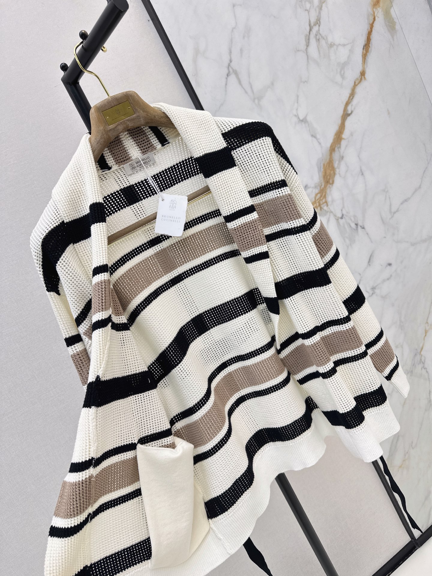 Brun 26fw stripe jacket
