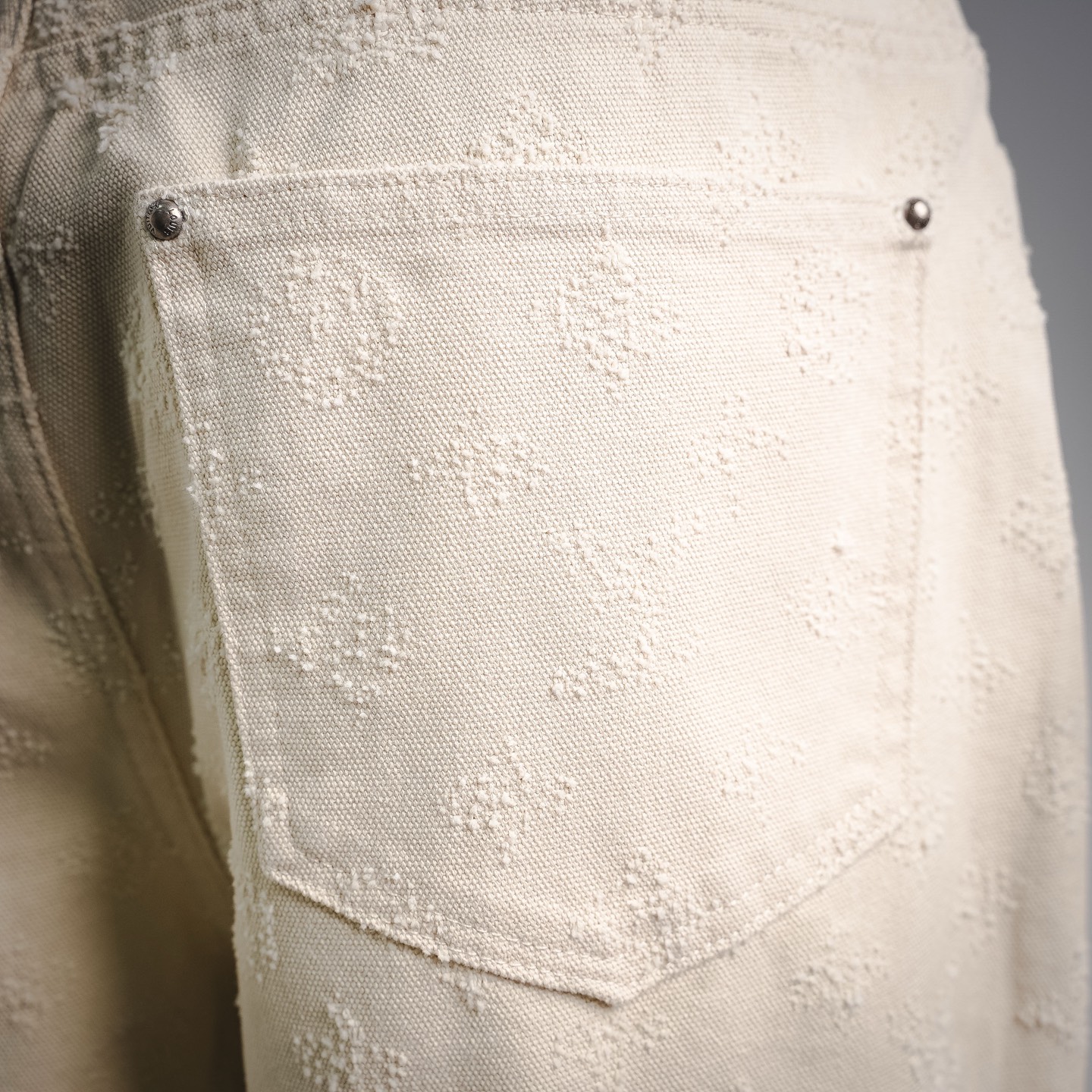 Louis needle-punched jeans