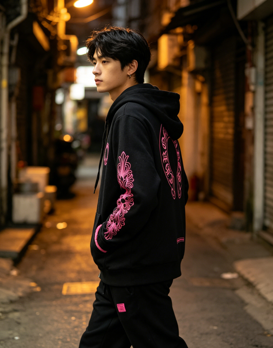 Chrome printed jacket