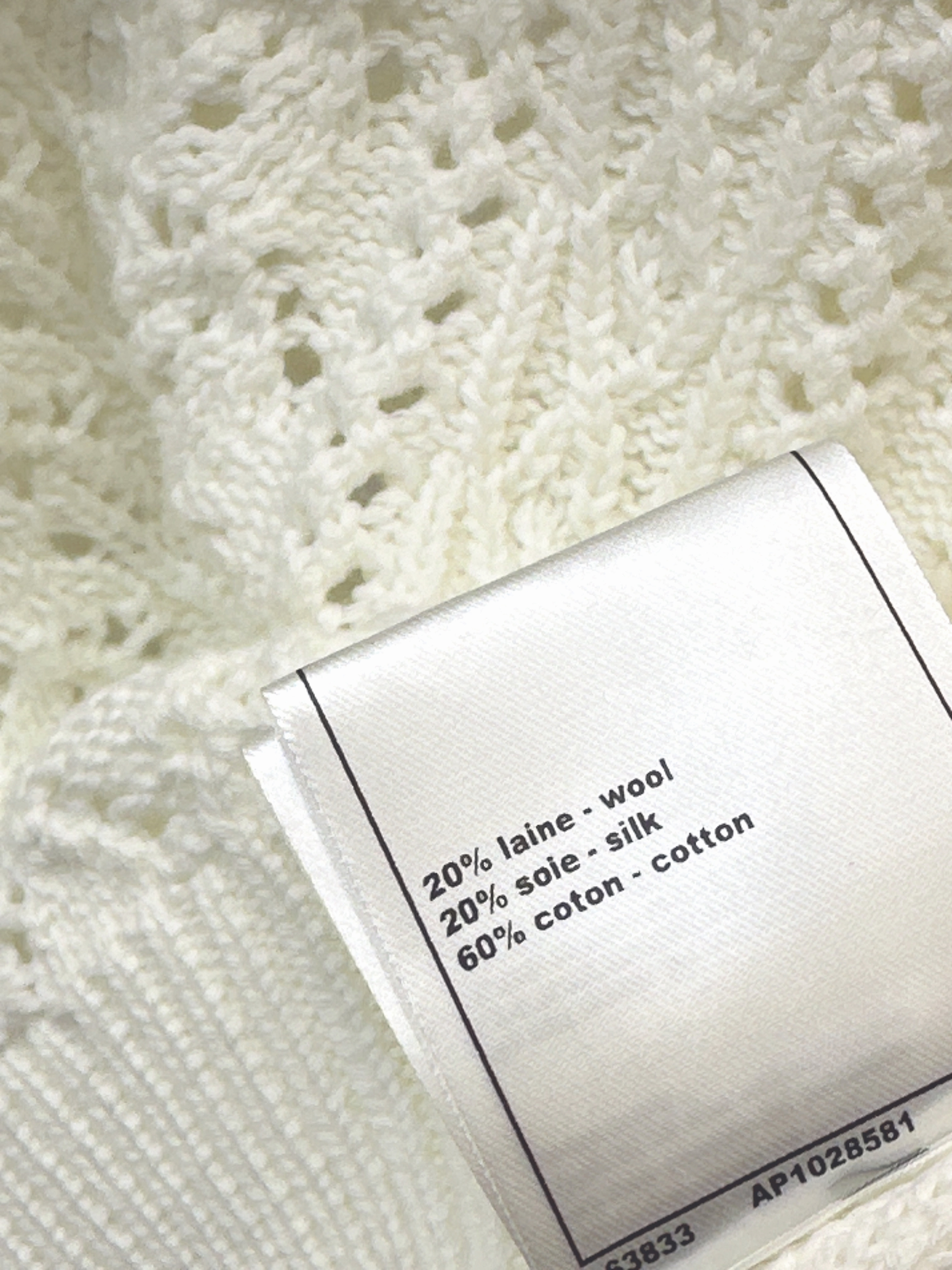 Chan 26ss hollow knitwear