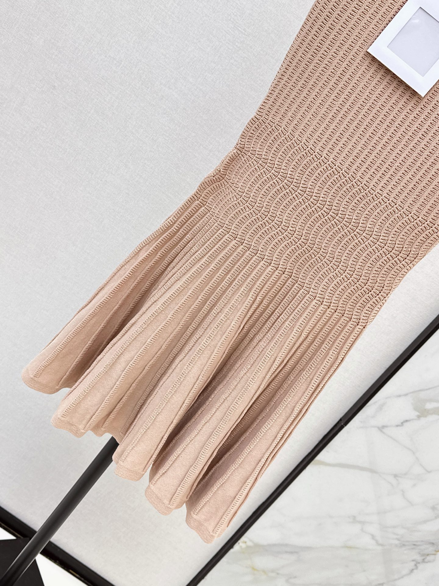 Chan 26ss sleeveless knit dress