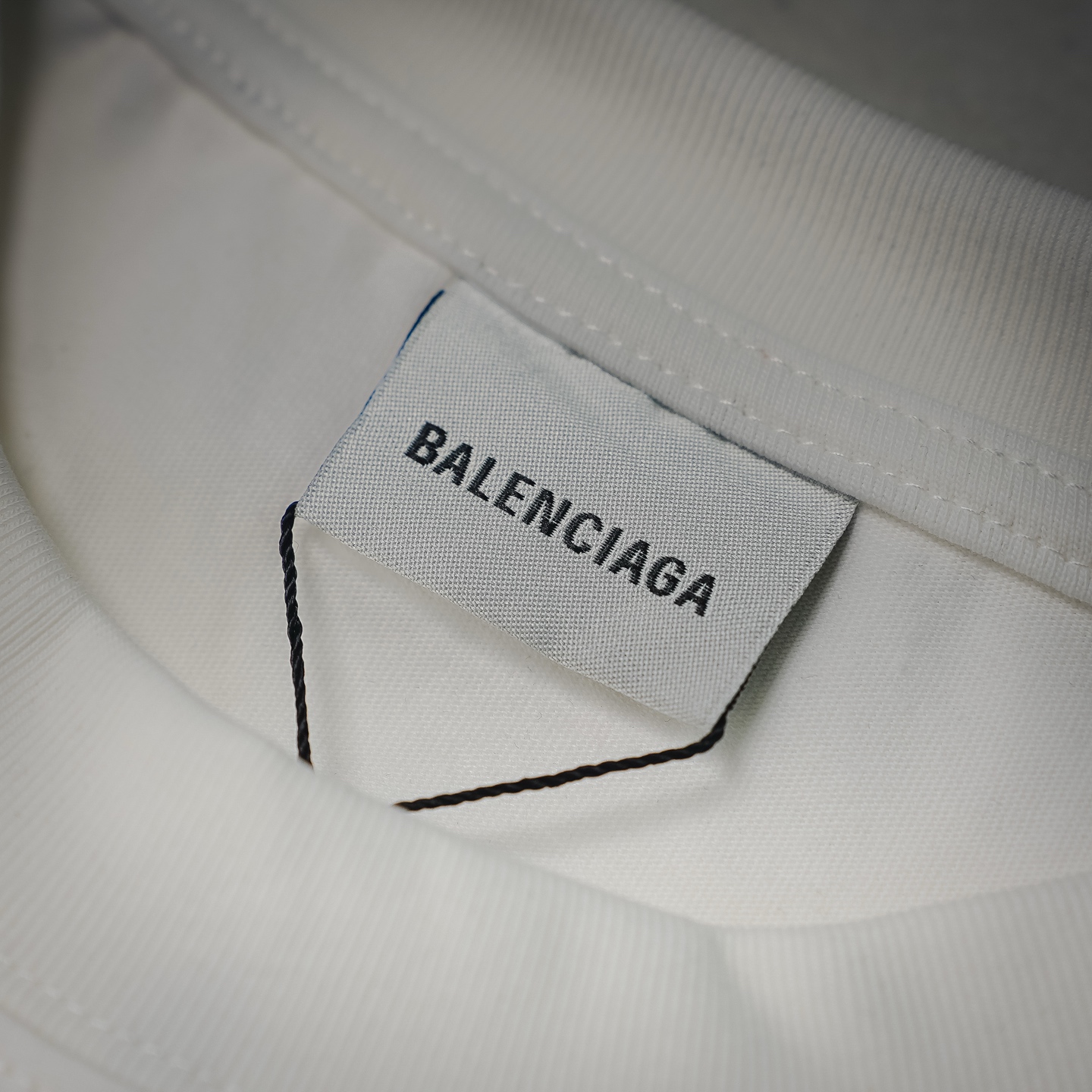 Balen embroidered striped t-shirt