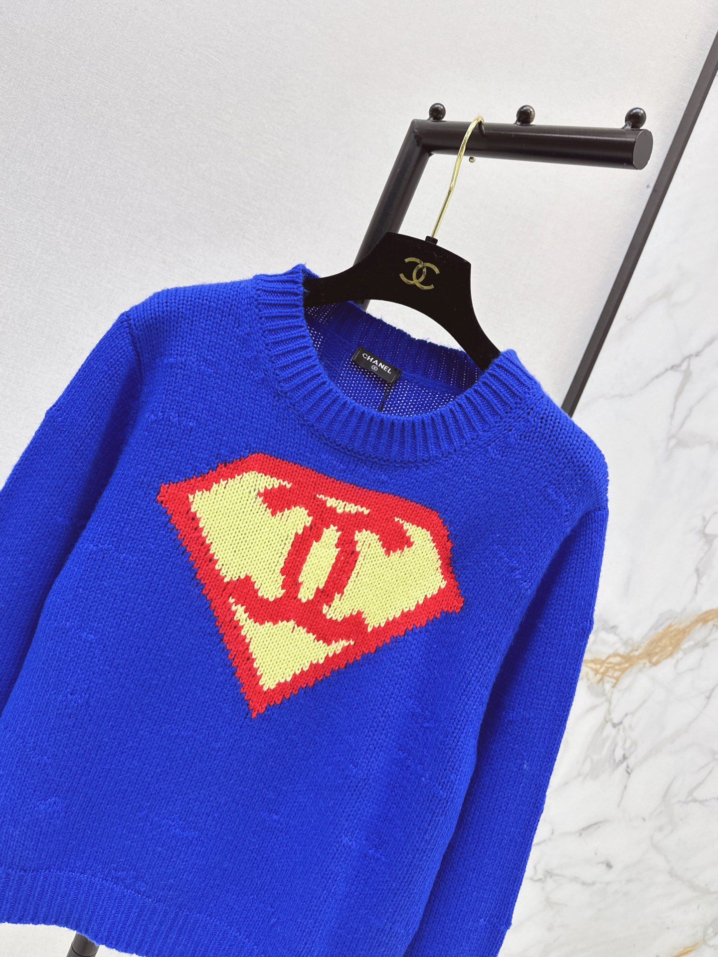 Chan 26ss preppy look sweater