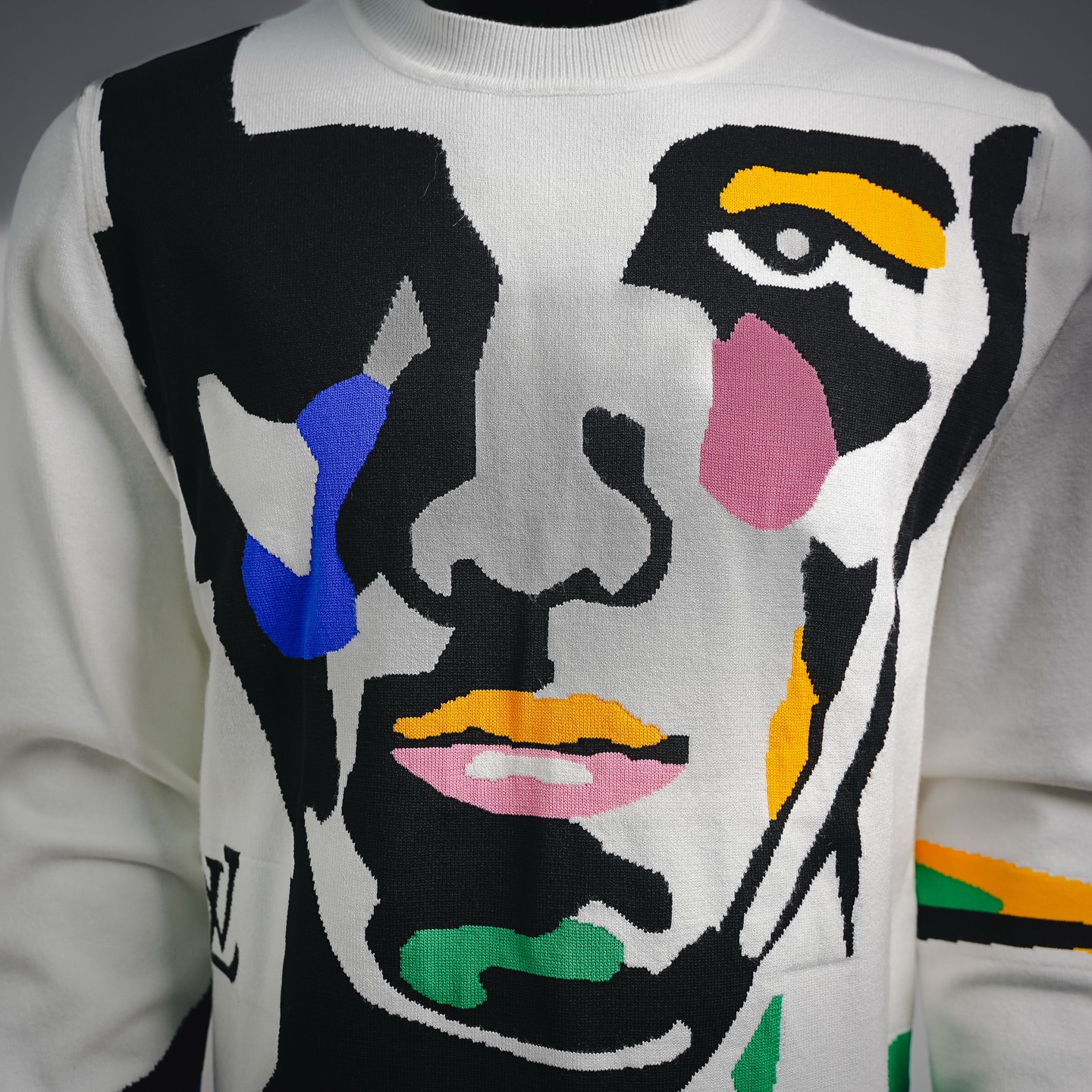 Louis artistic graphic sweater