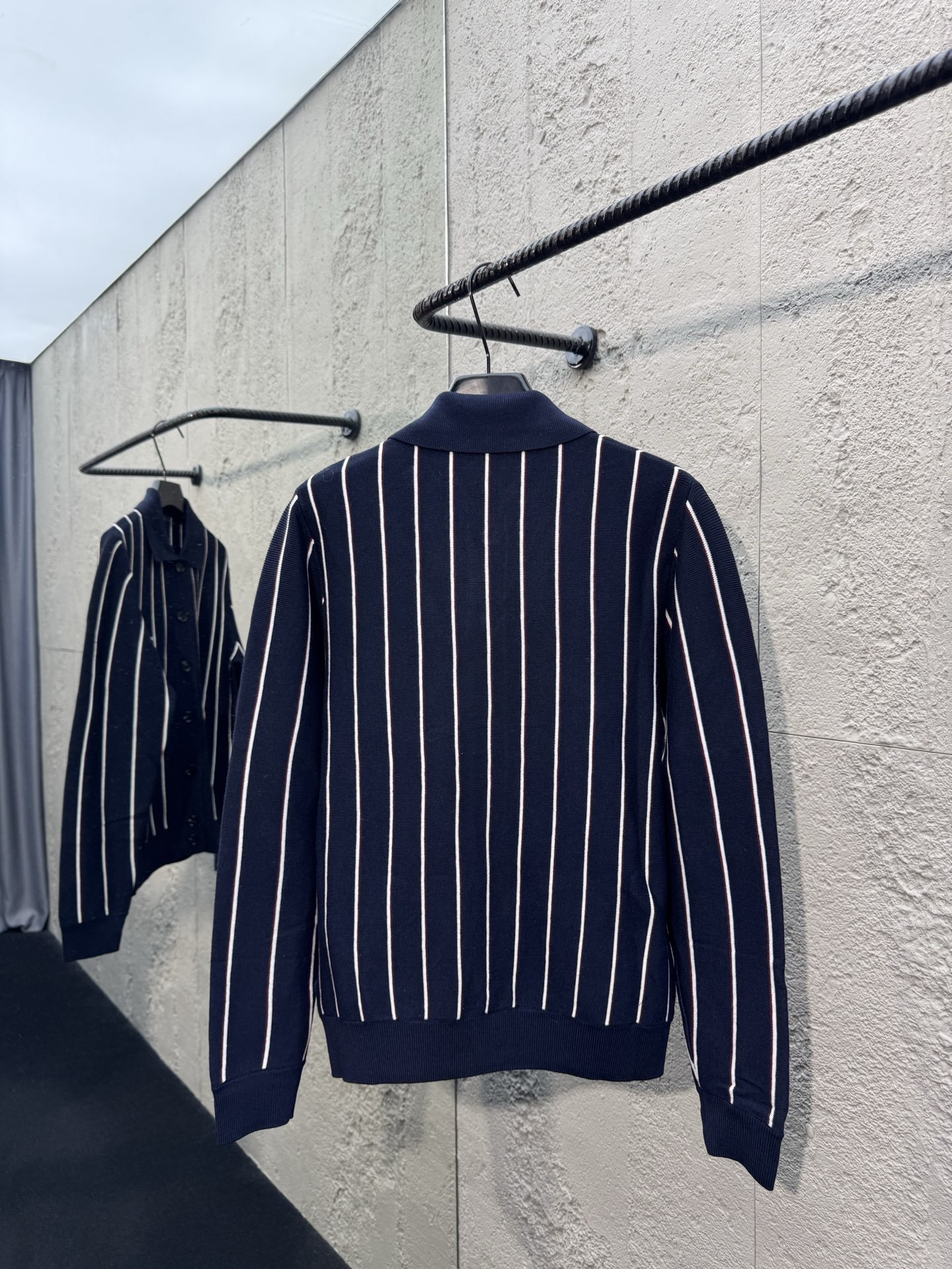 Pra striped classic cardigan