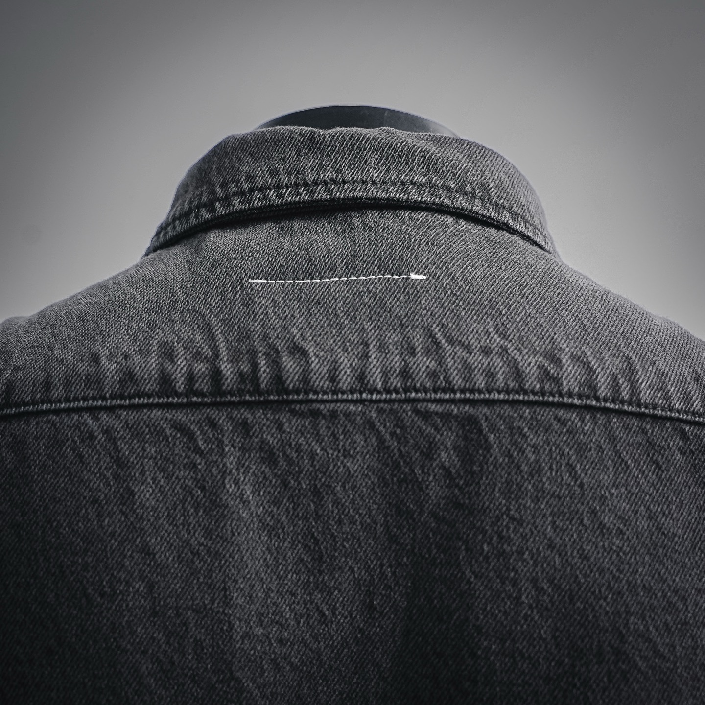 Maison denim long-sleeved shirts