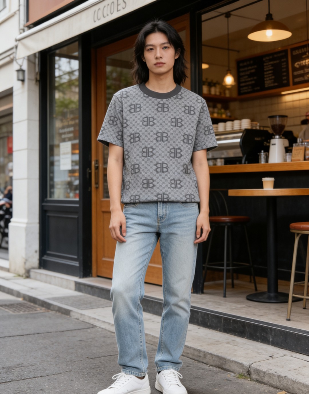 Balen  jacquard t-shirt