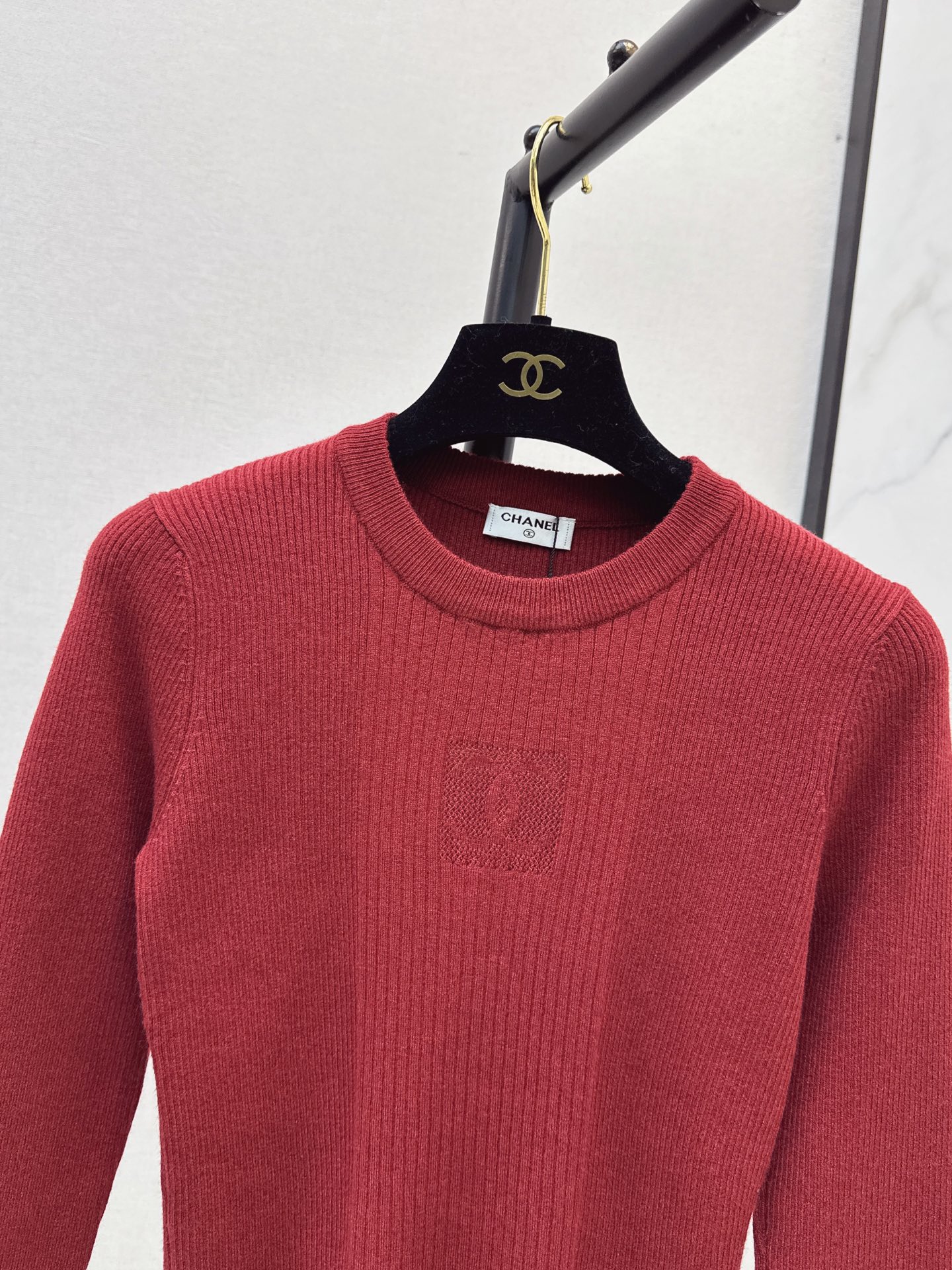 Chan 26fw knit basic tee