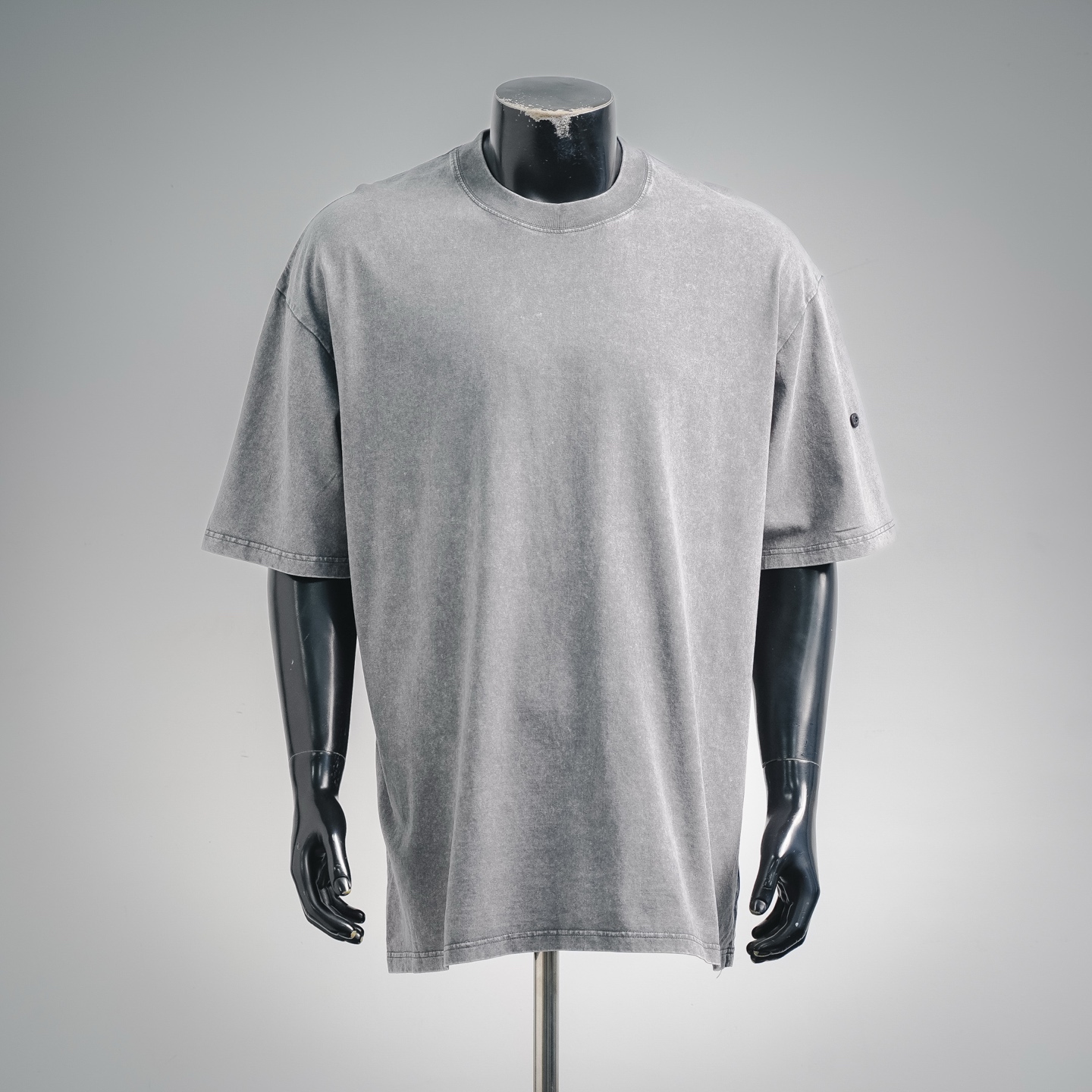 Stone washed distressed t-shirt