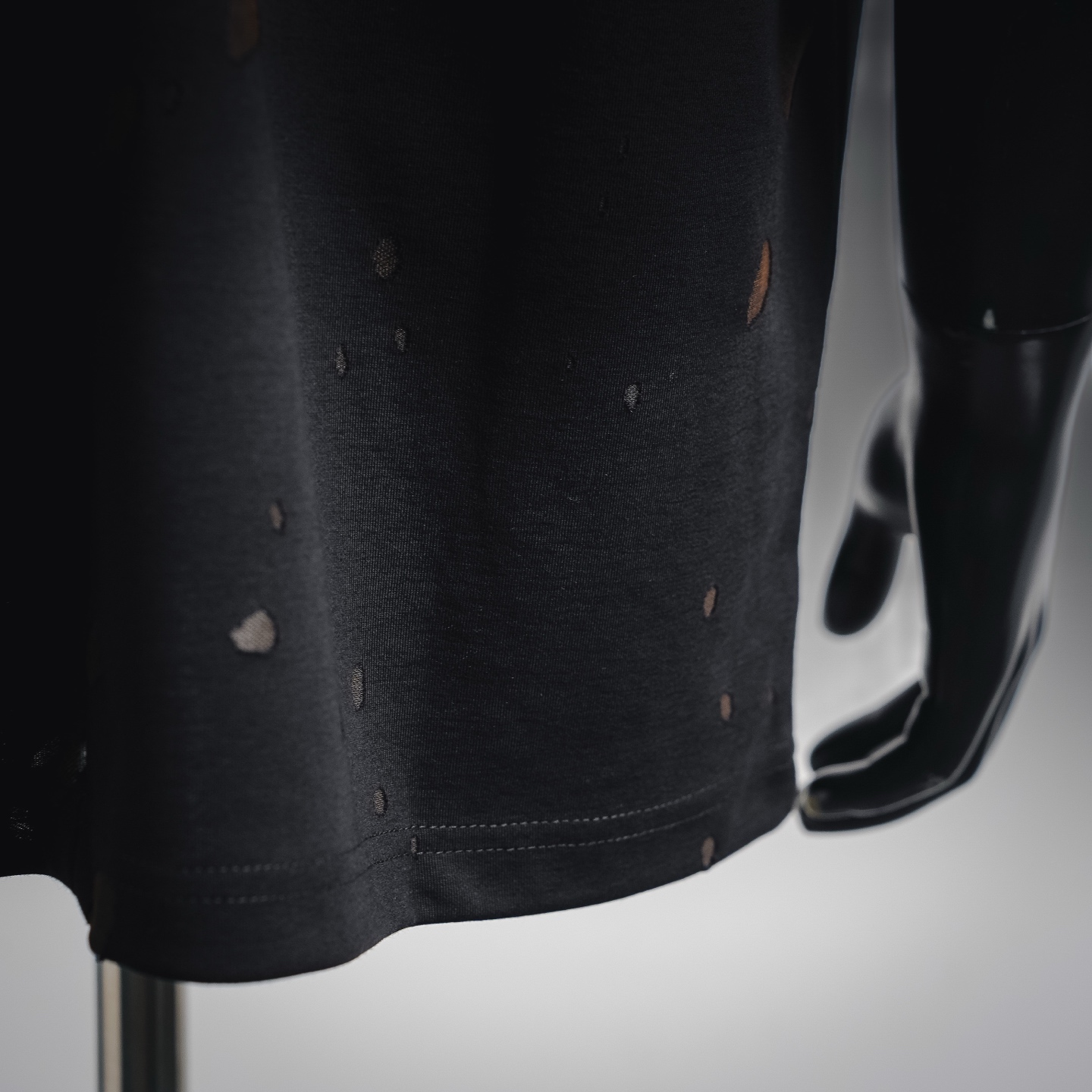 Given ripped t-shirt