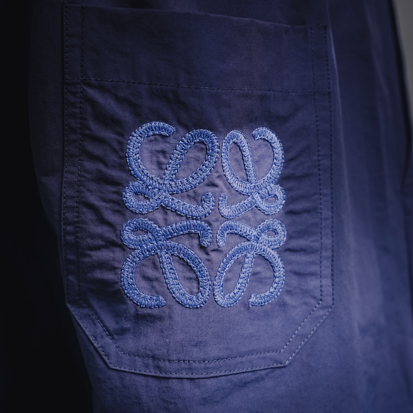 Loe casual embroidered pants