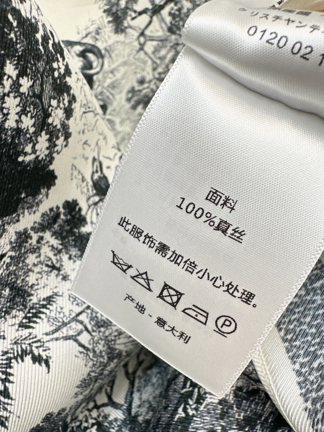 CD 25fw silk dress