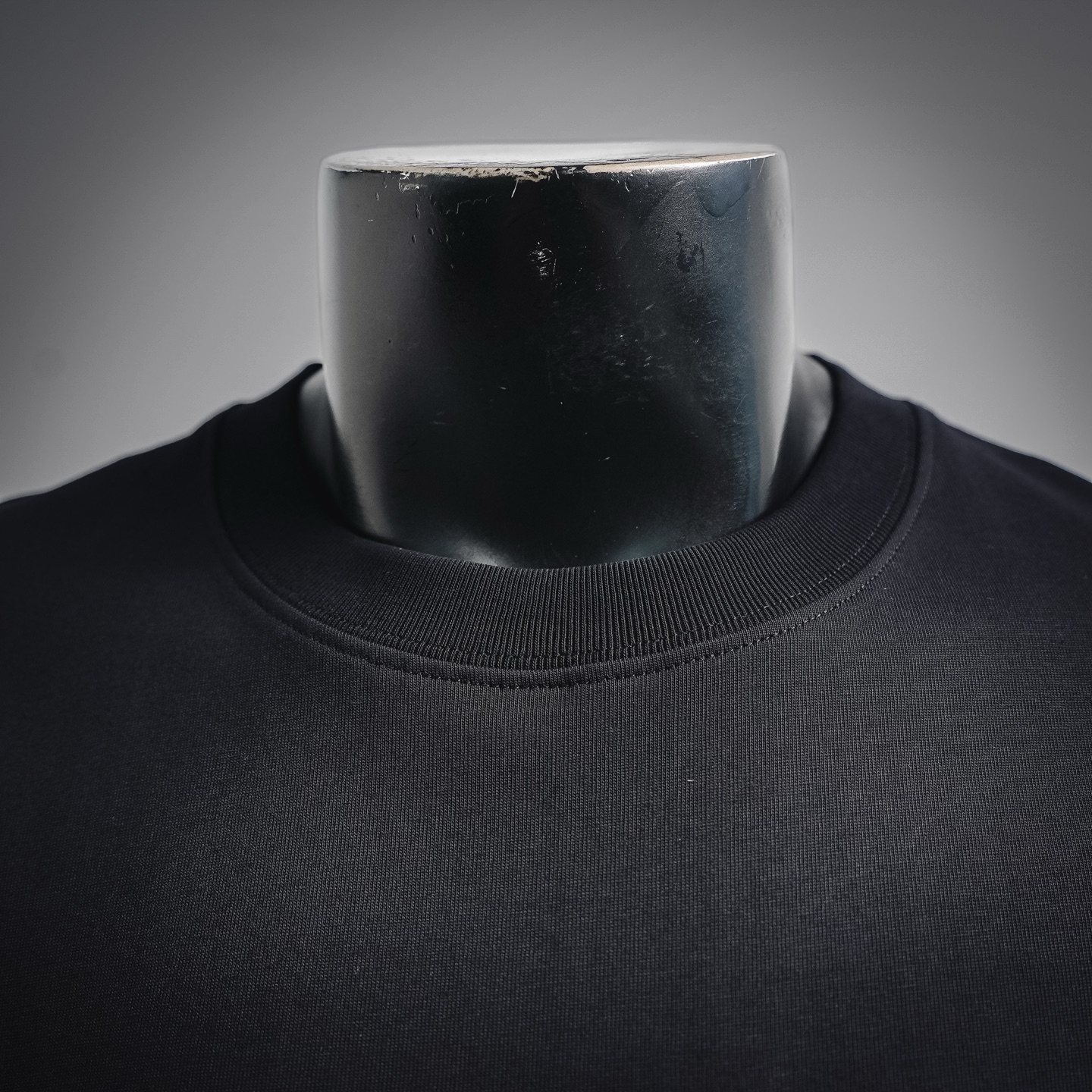Chrome hem printed t-shirt