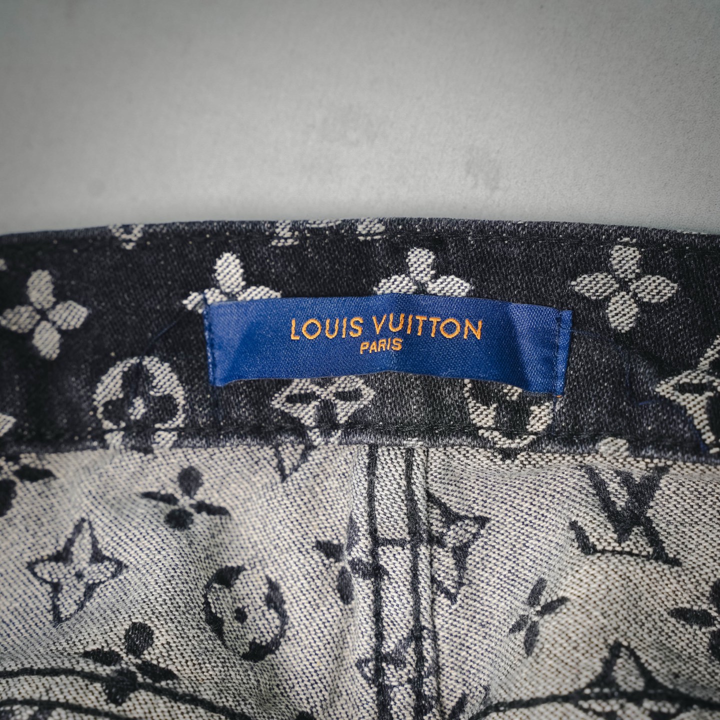 Loui print straight-leg jeans