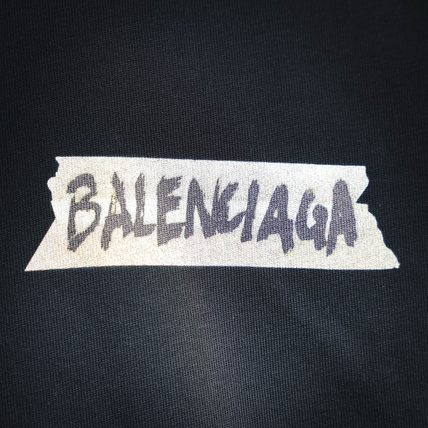 Balen tape-style t-shirt