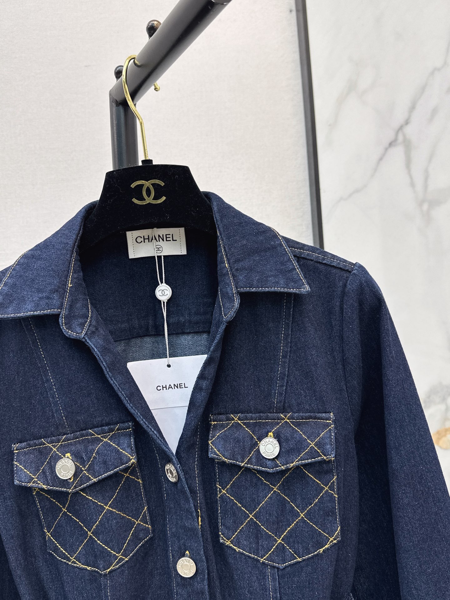 Chan 26fw denim dress