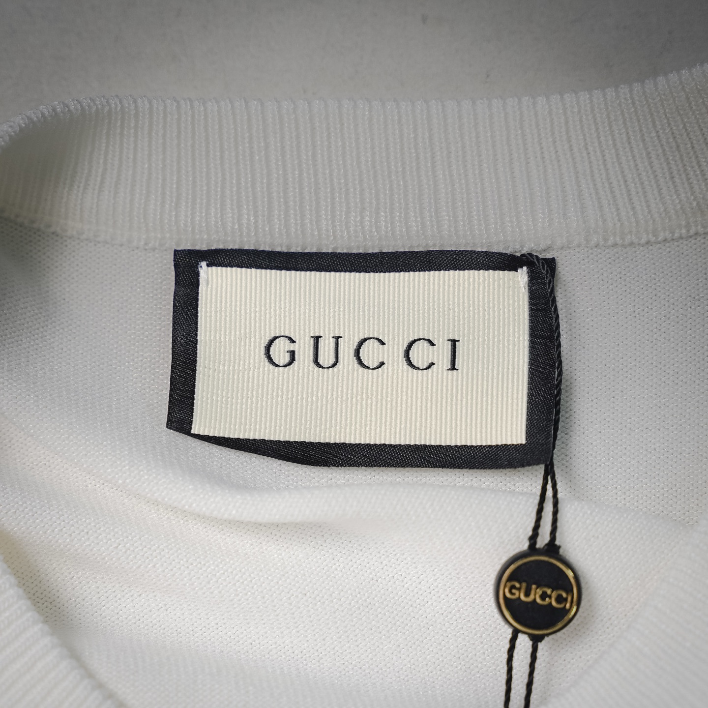 Guc letter jacquard t-shirt