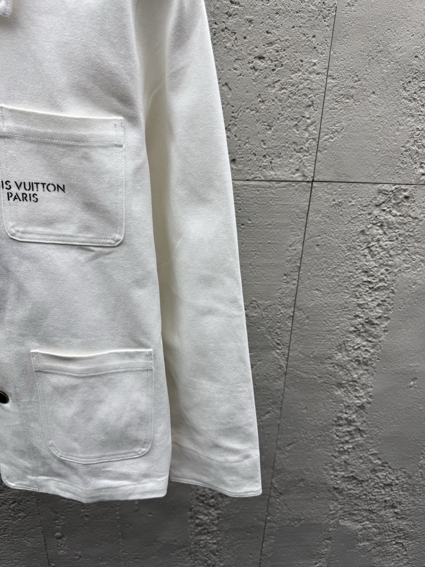 Louis pockets printed jacket