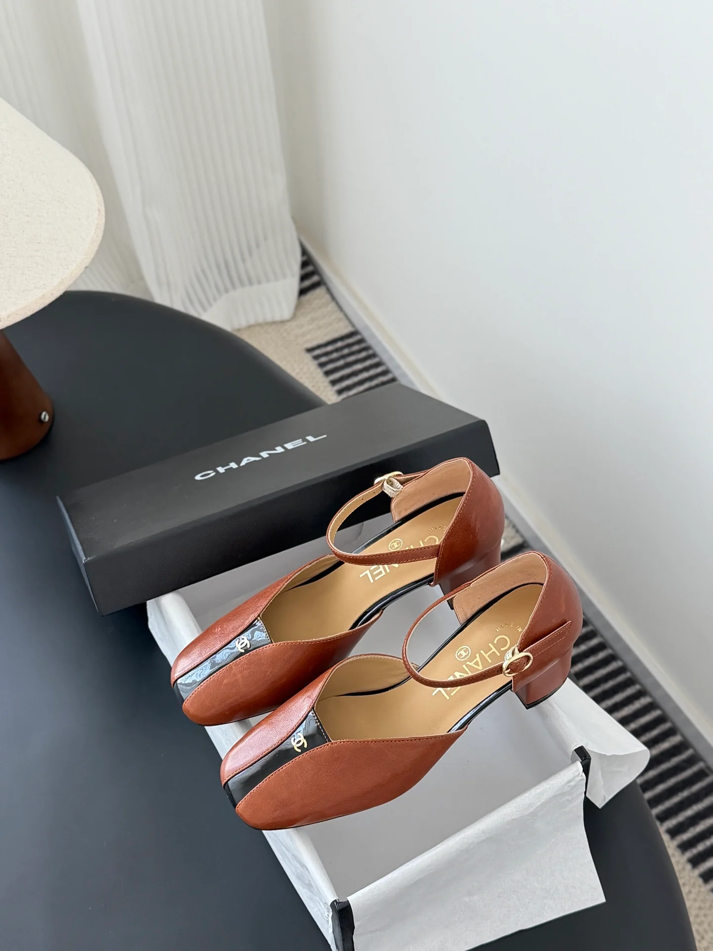 Chan 26ss chunky heels