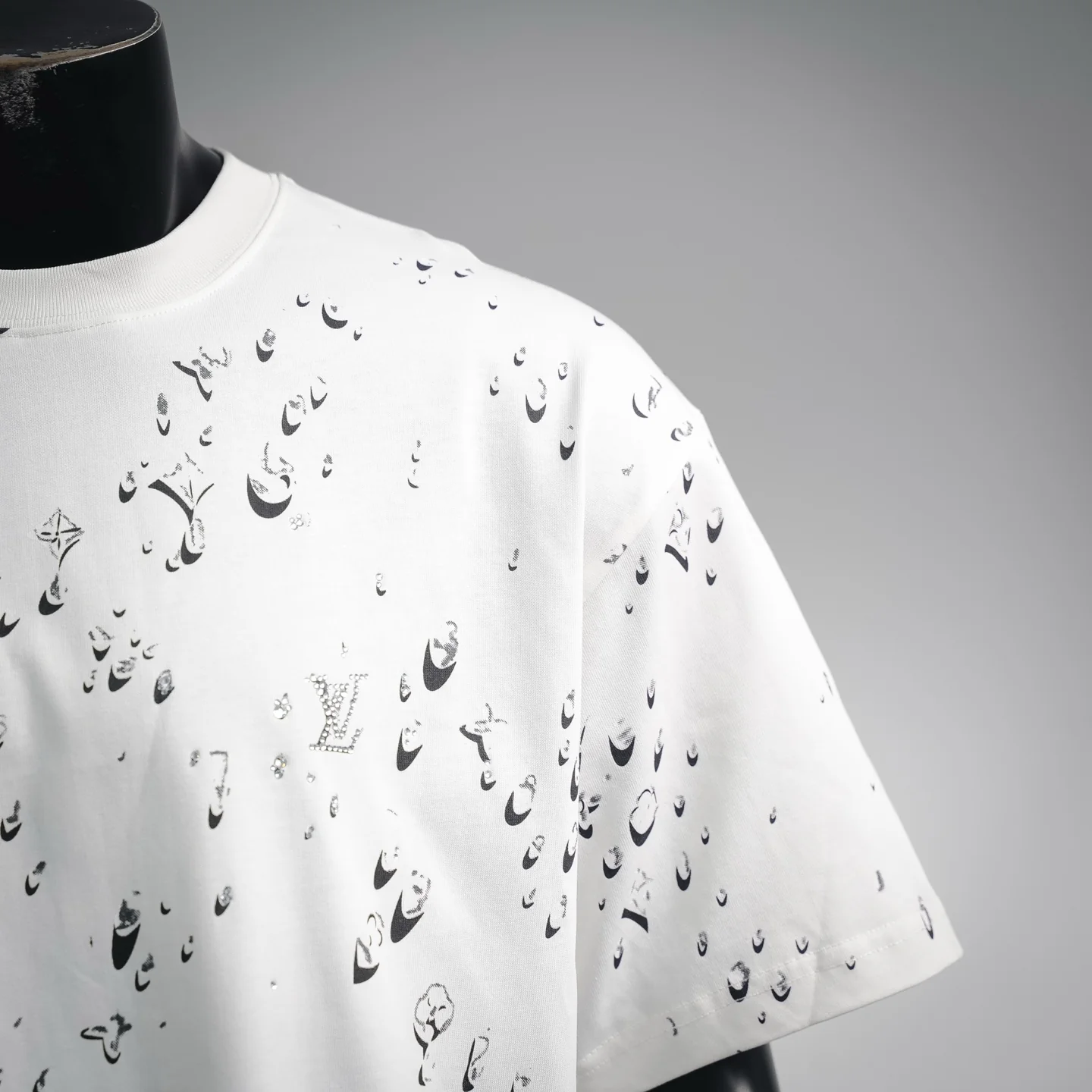 Louis street style printed t-shirt