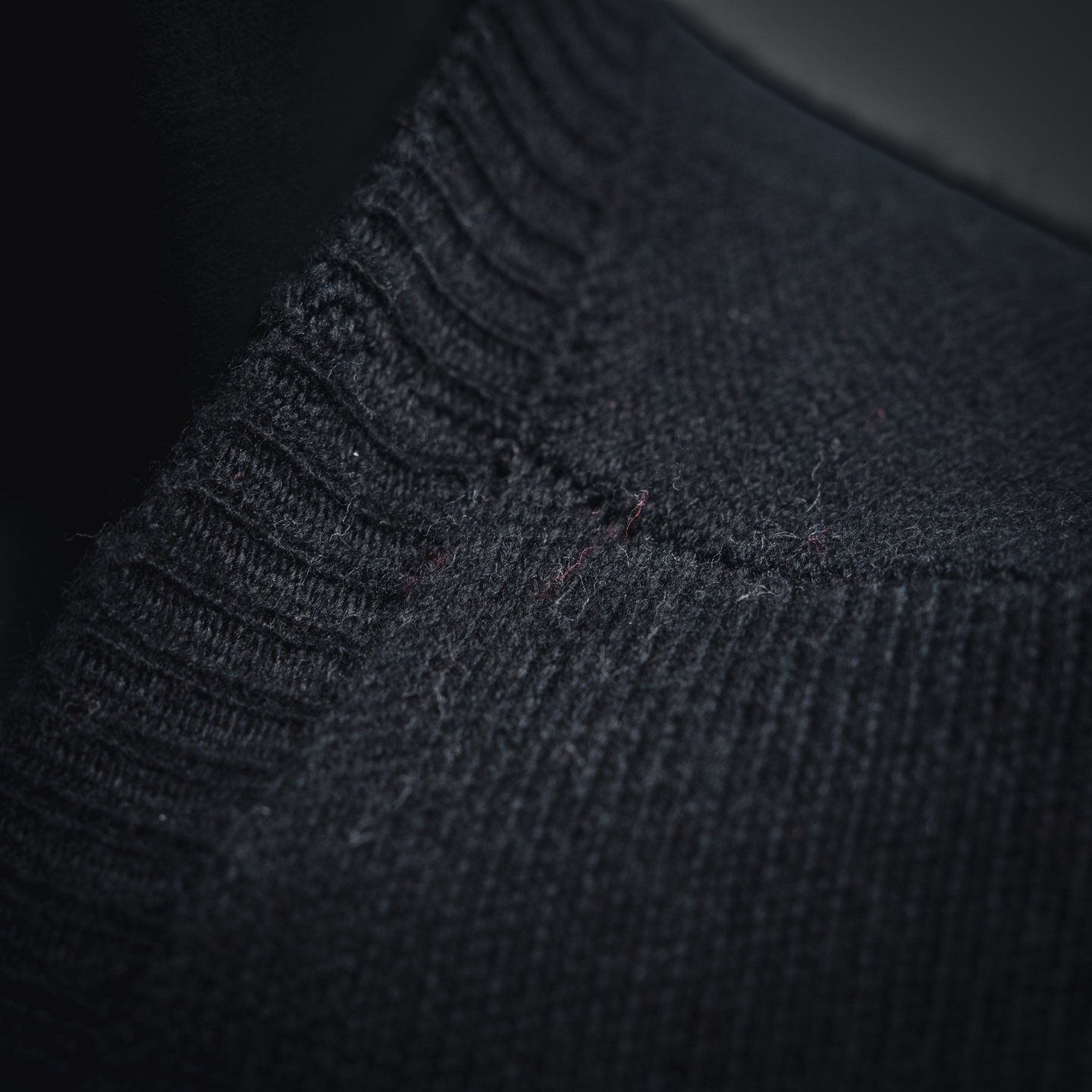Guc striped knit sweater