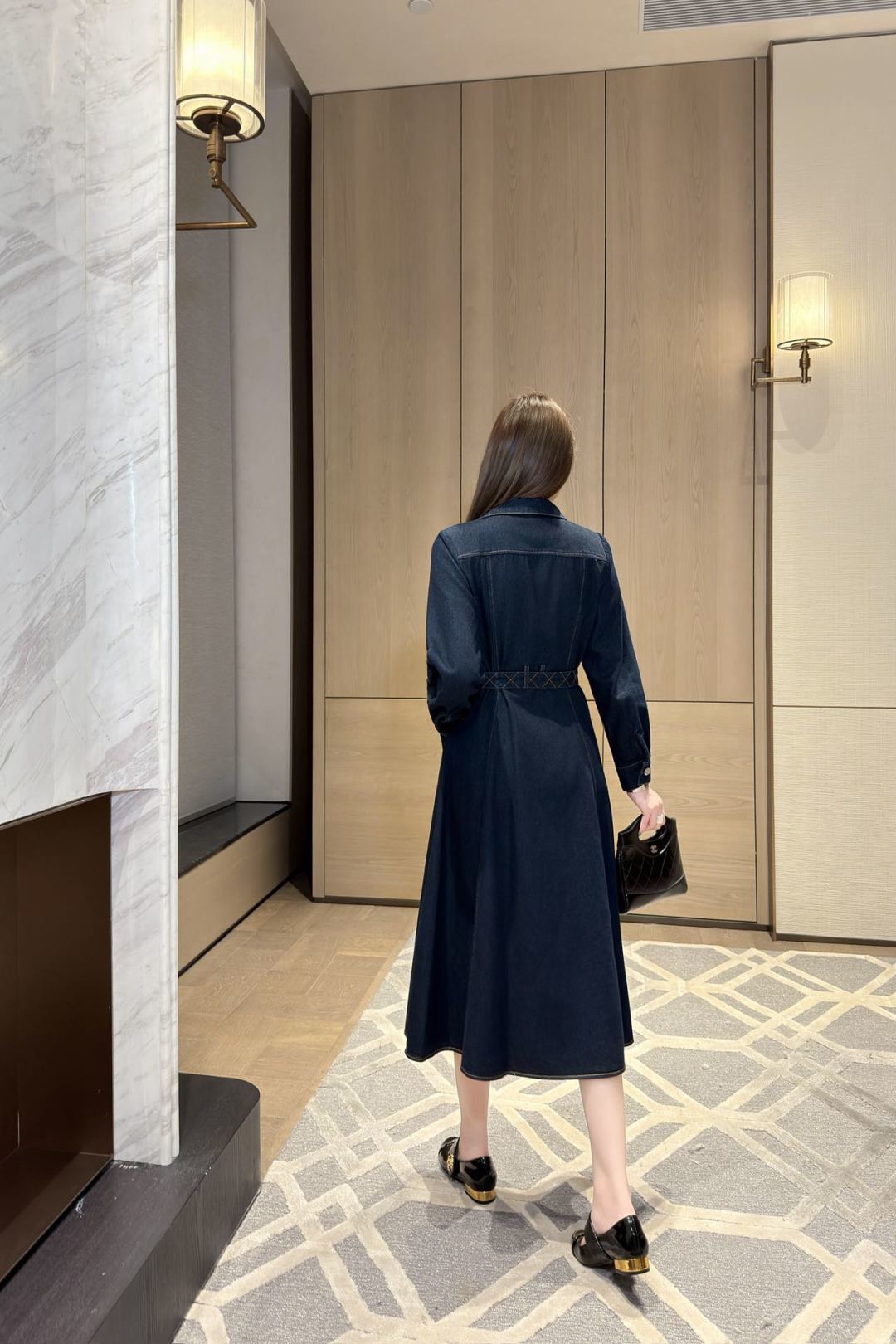 Chan 26fw denim dress