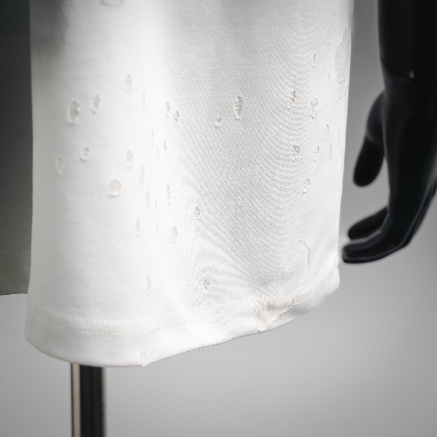 Given ripped t-shirt