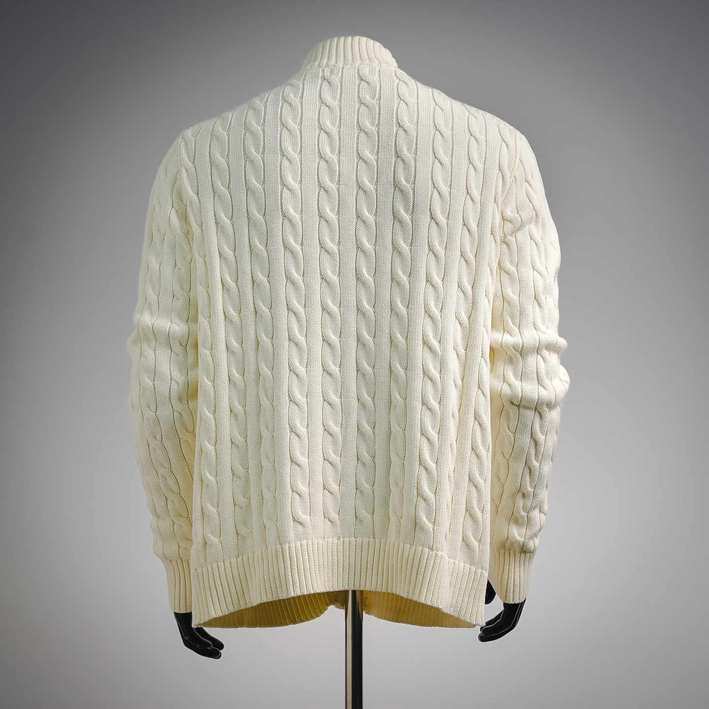 Ralph knit sweater zip-up jacket