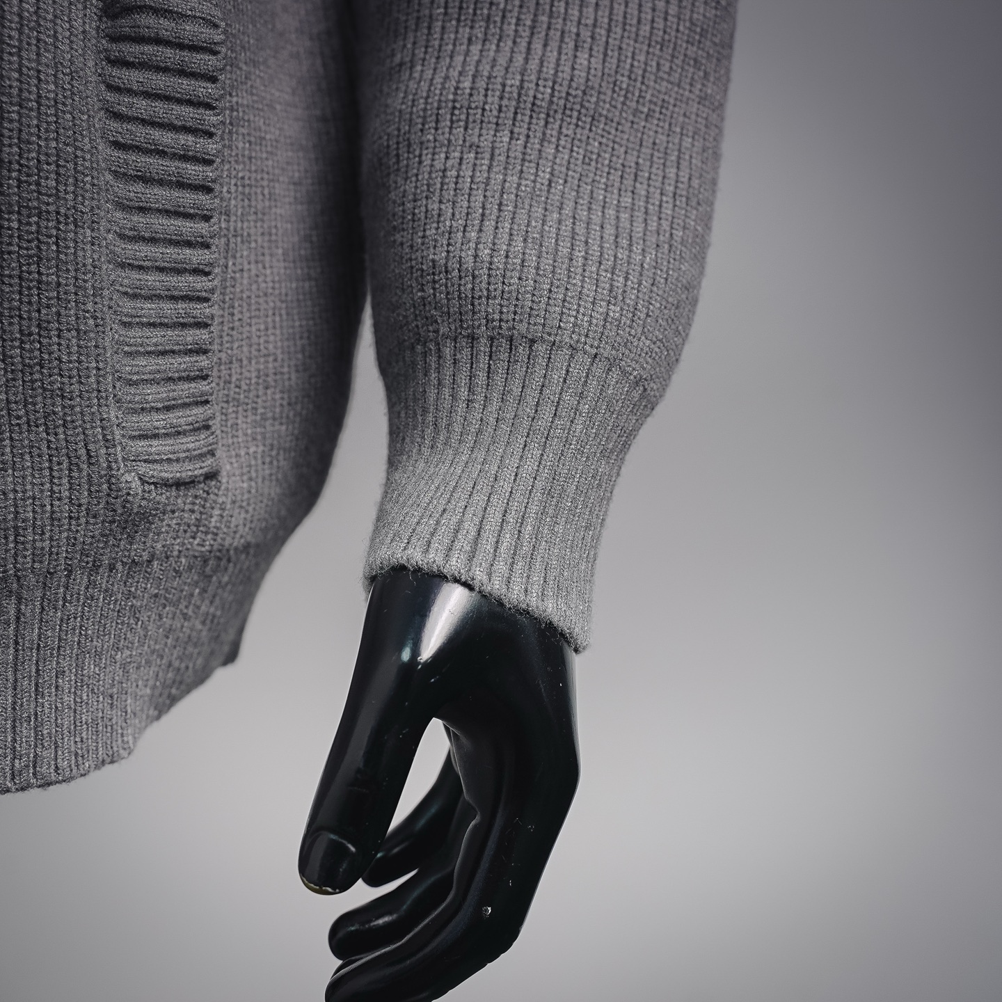 CK ribbed minimal jacket