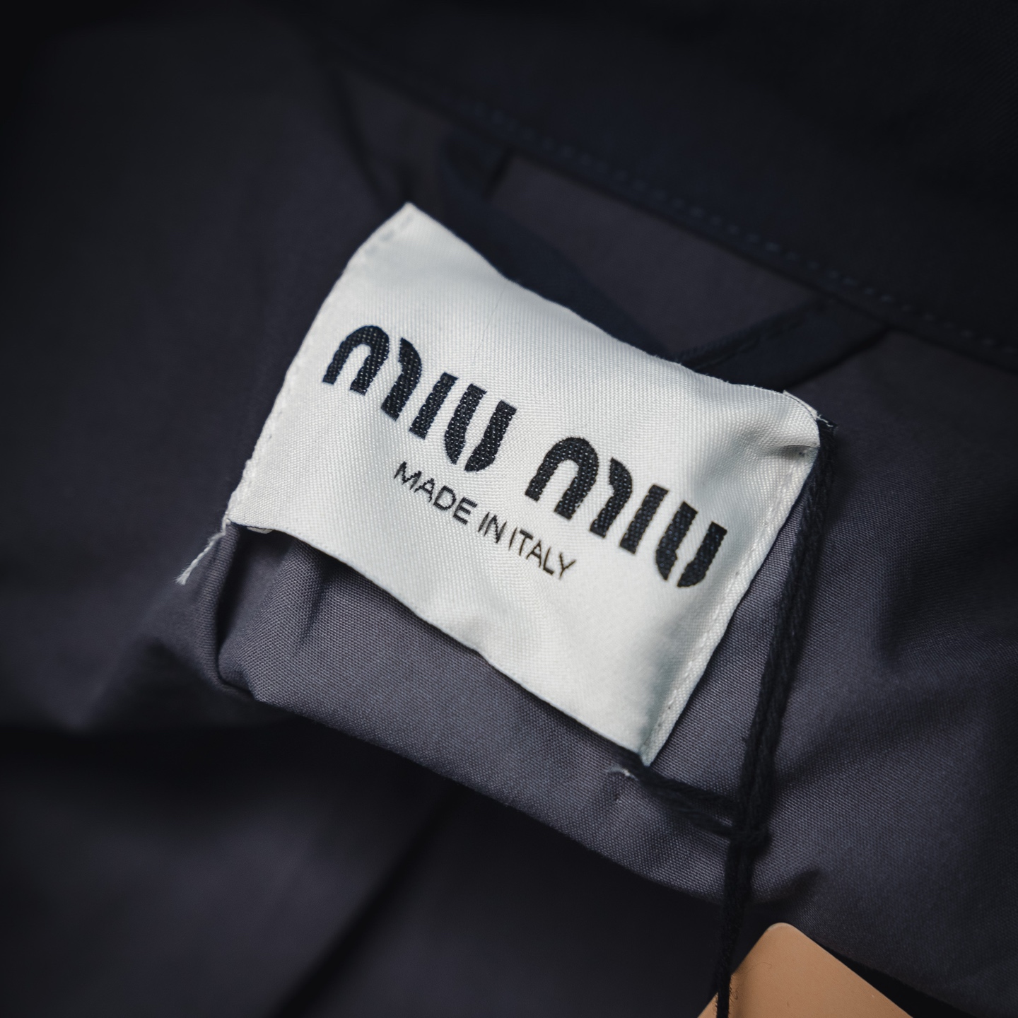 Miu embroidered pocket jacket