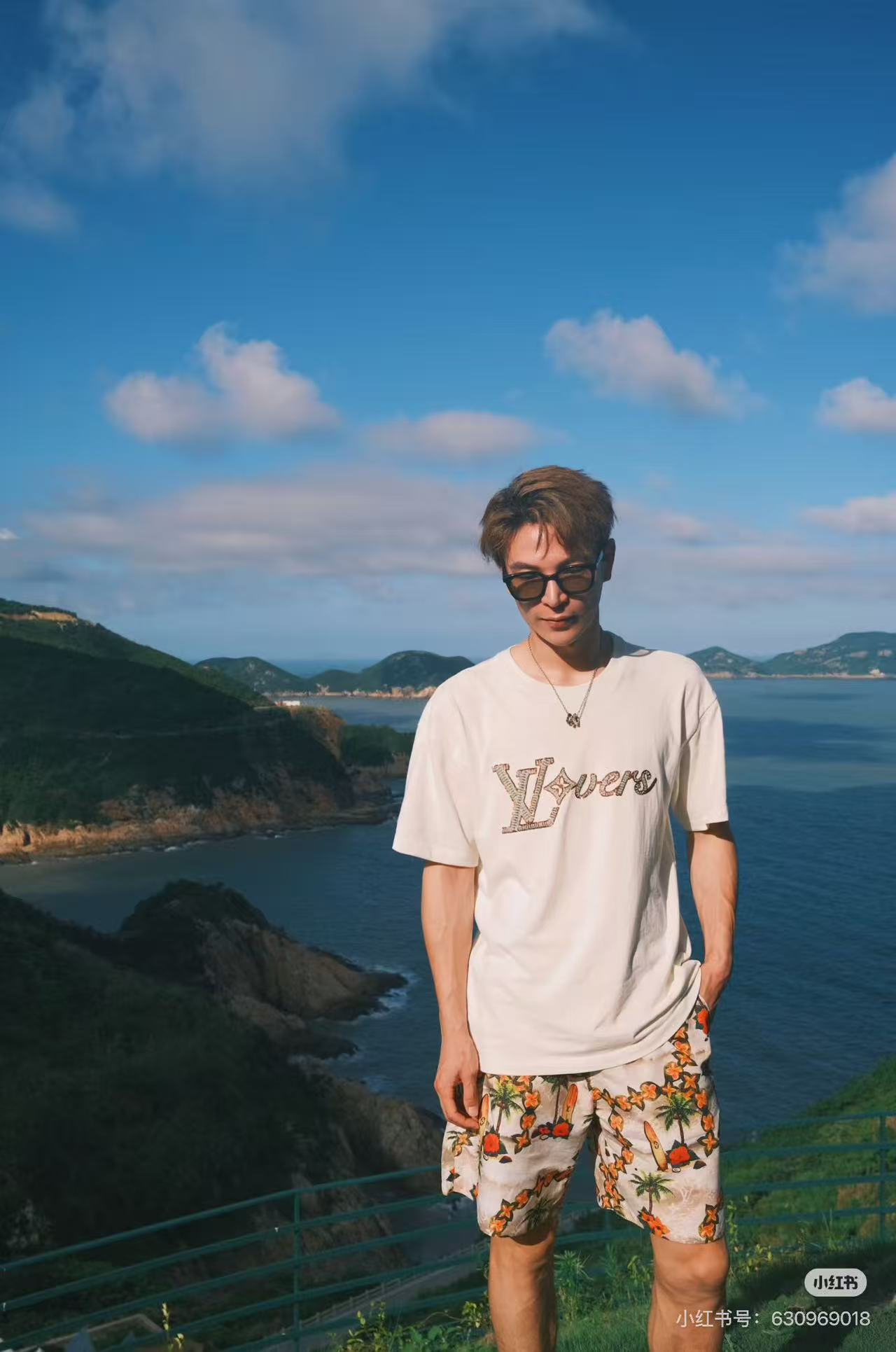 Louis embroiderd t-shirt