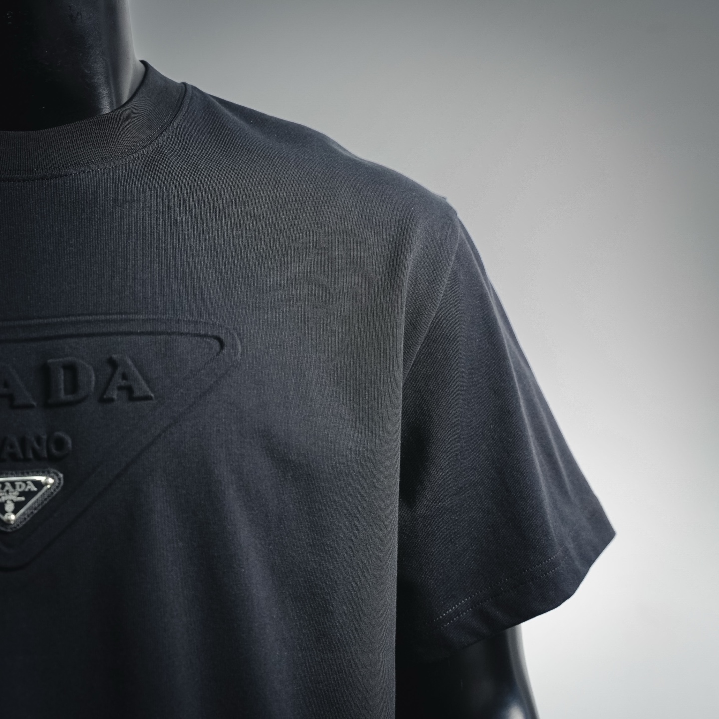 Pra casual embossed t-shirt