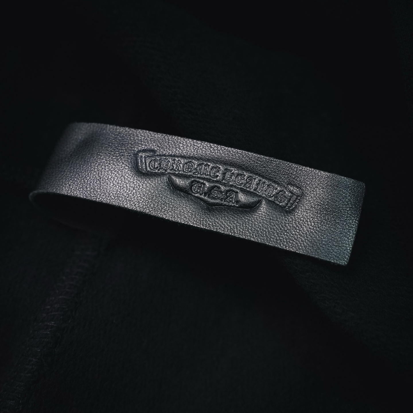 Chrome embroidered hoodie