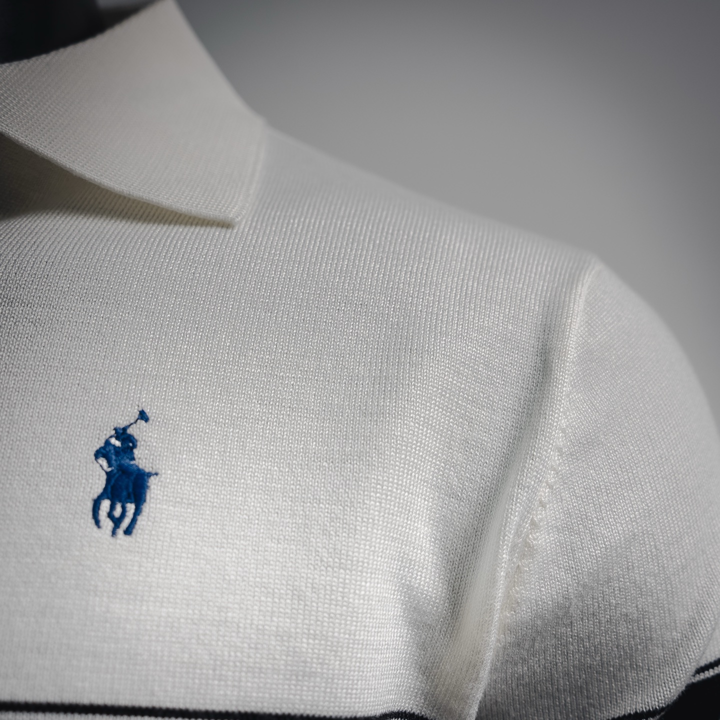 Ralph striped embroidered Polo