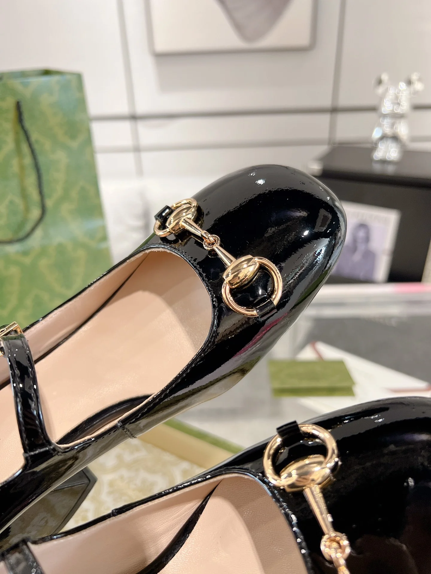 Gucc 26ss chunky heel