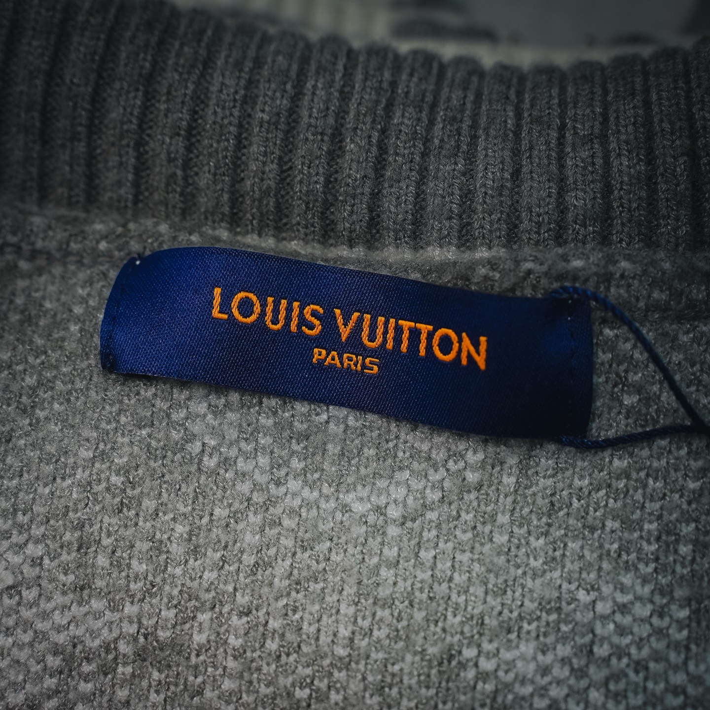 Louis monogram knit cardigan