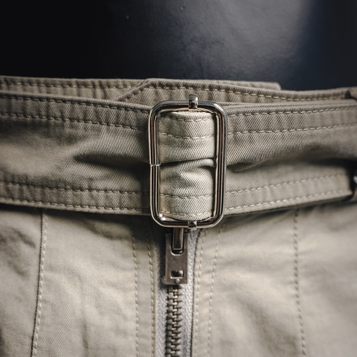 Acen dirty wash cargo pants