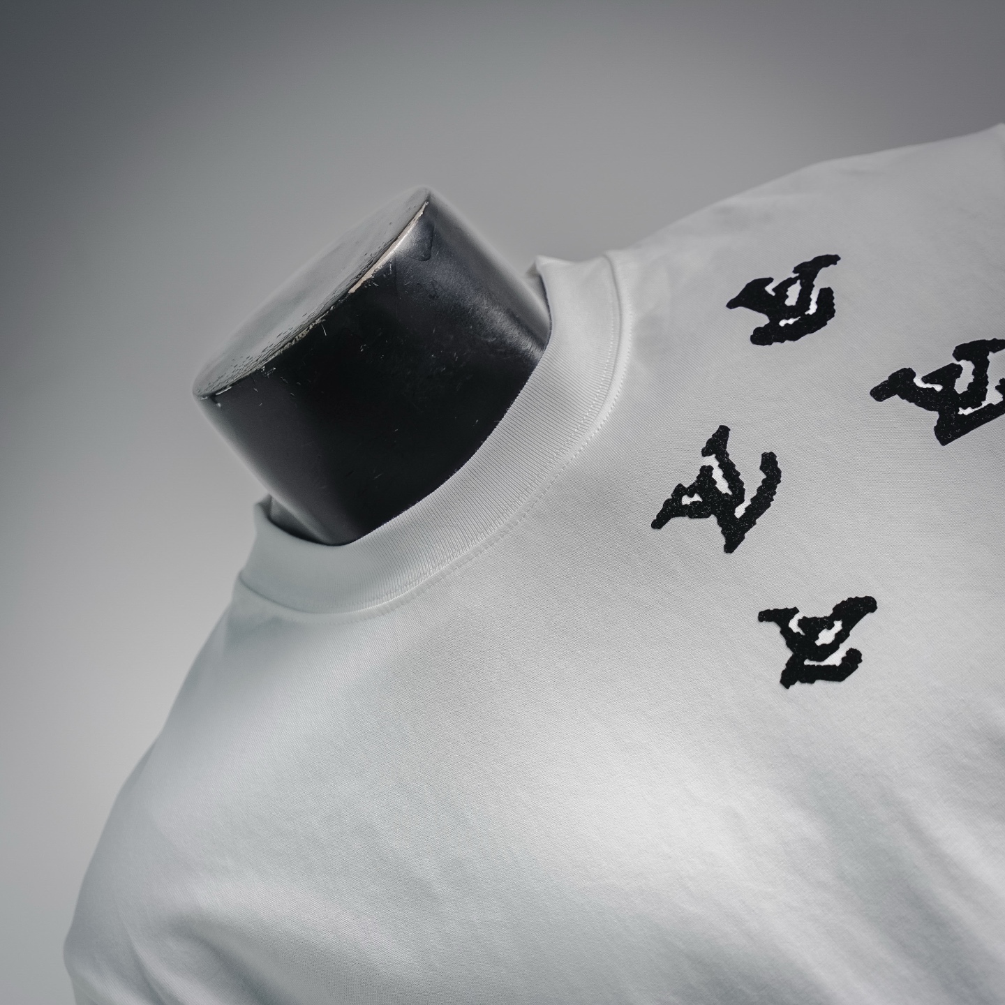 Louis flocked print t-shirt