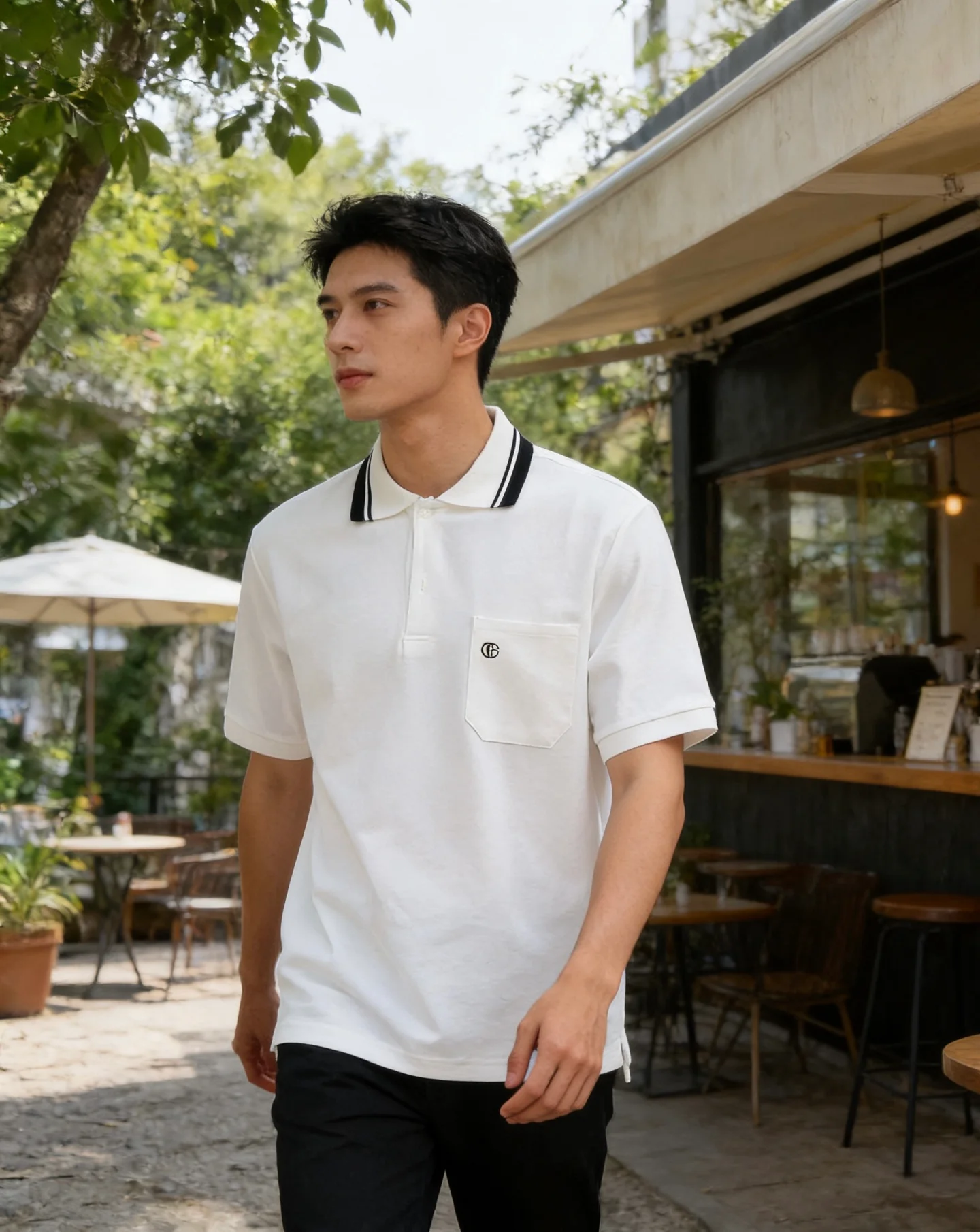 Guc embroidered Polo