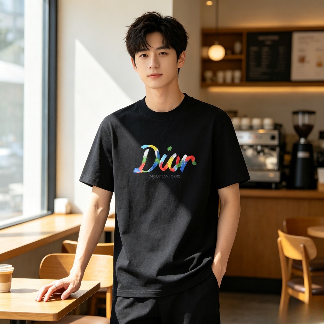 CD emboosed t-shirt