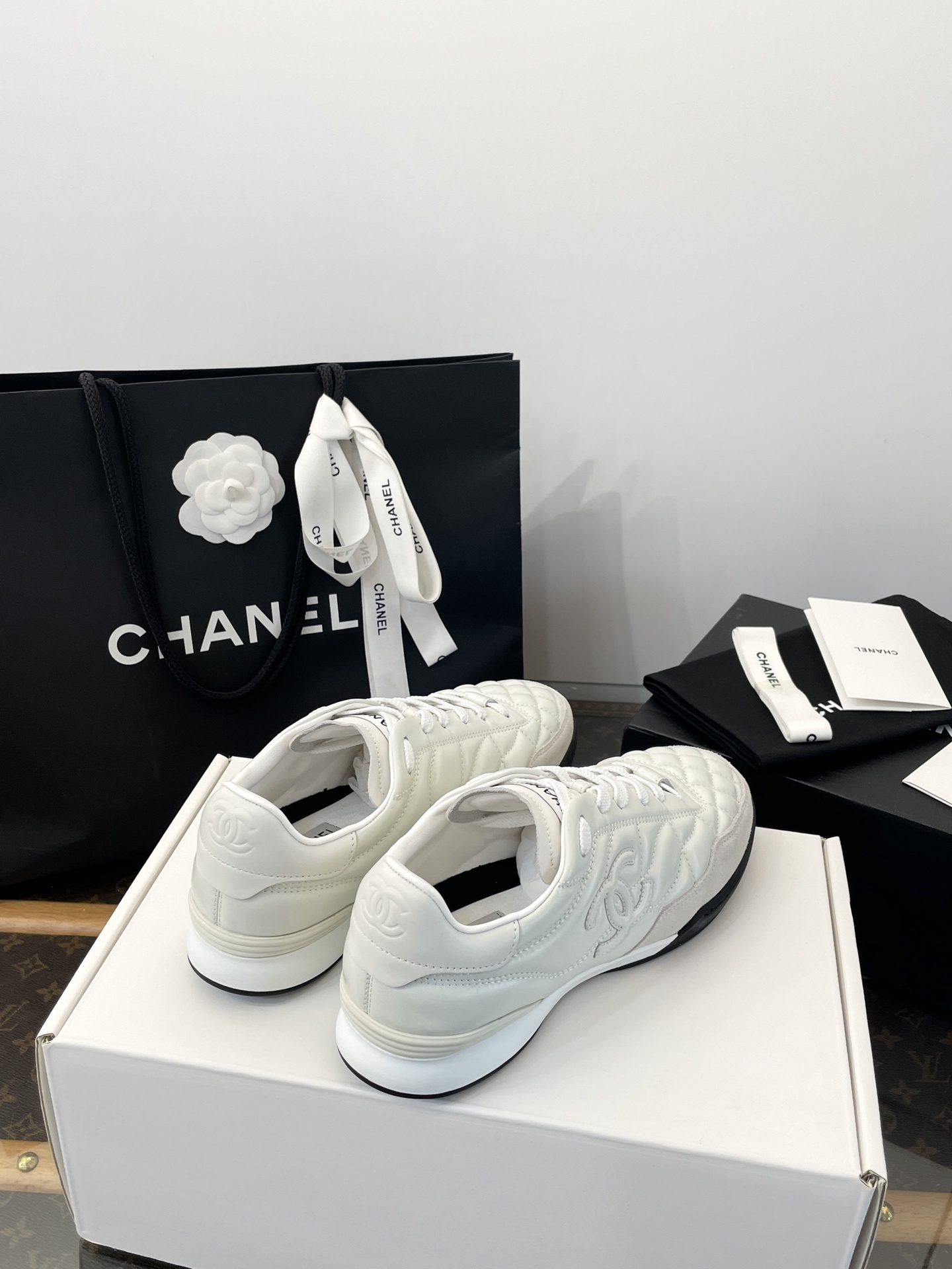 Chan quilted classic sneakers