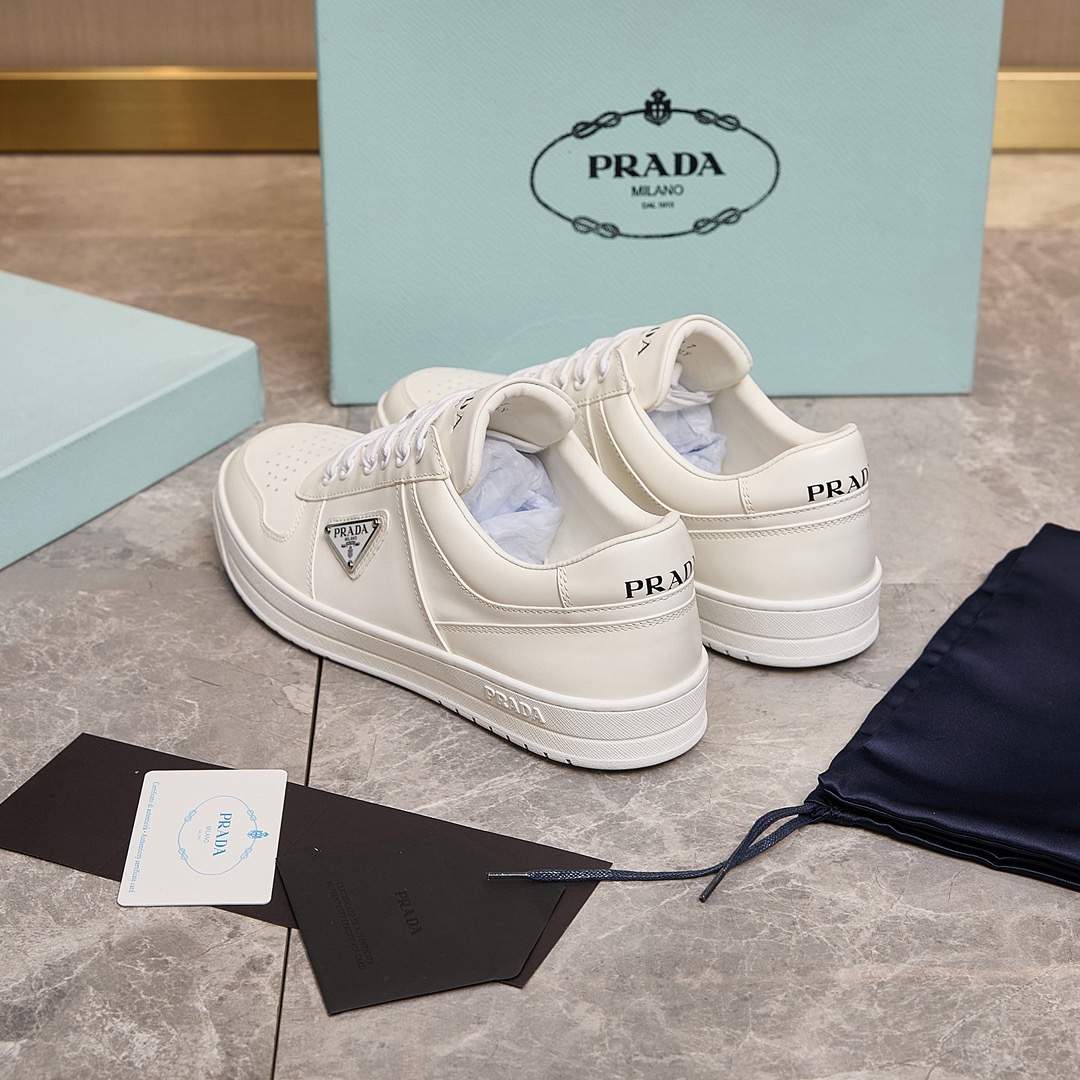 Pra downtown leather sneaker