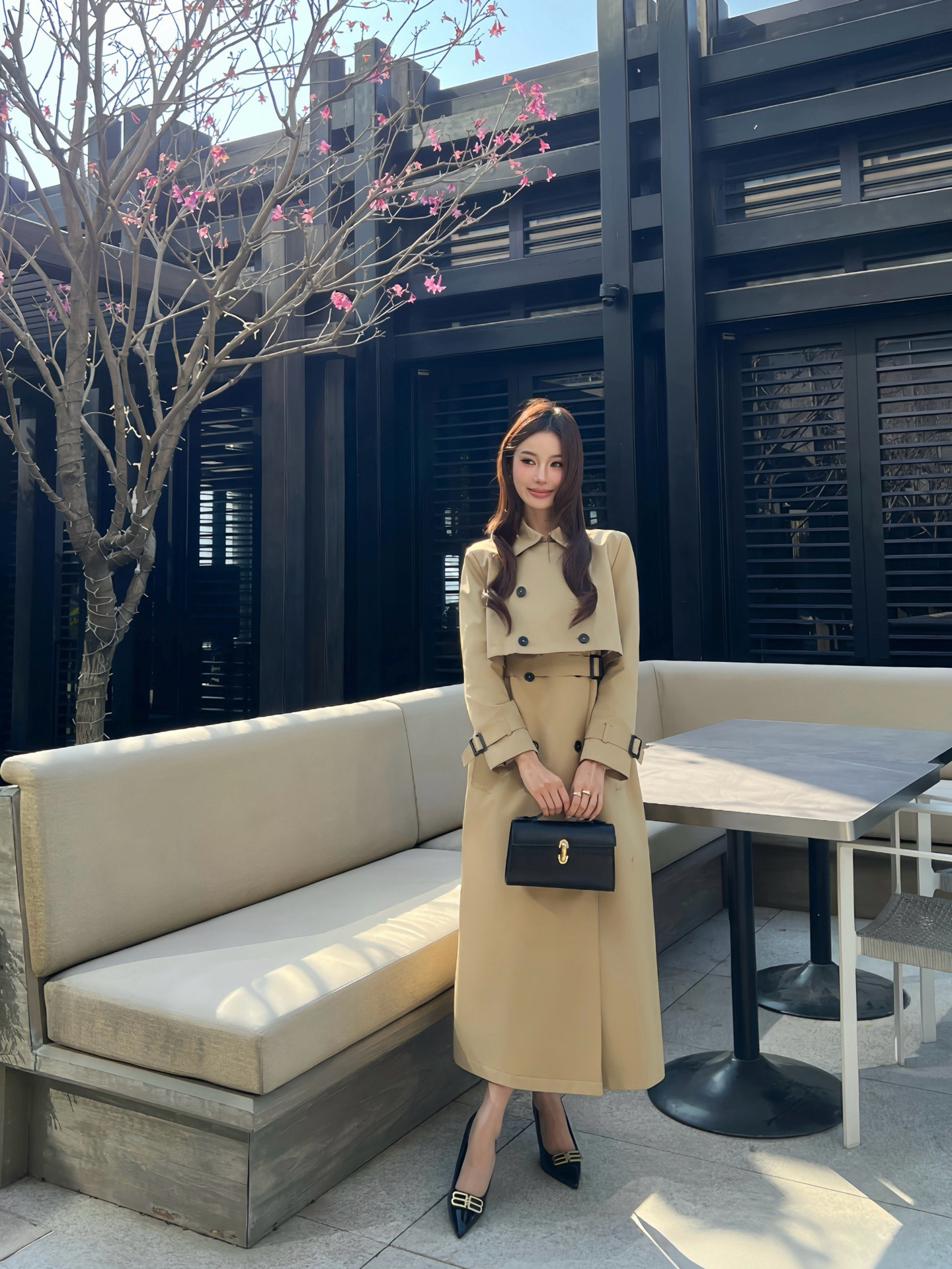 CD 26fw detachable trench coats