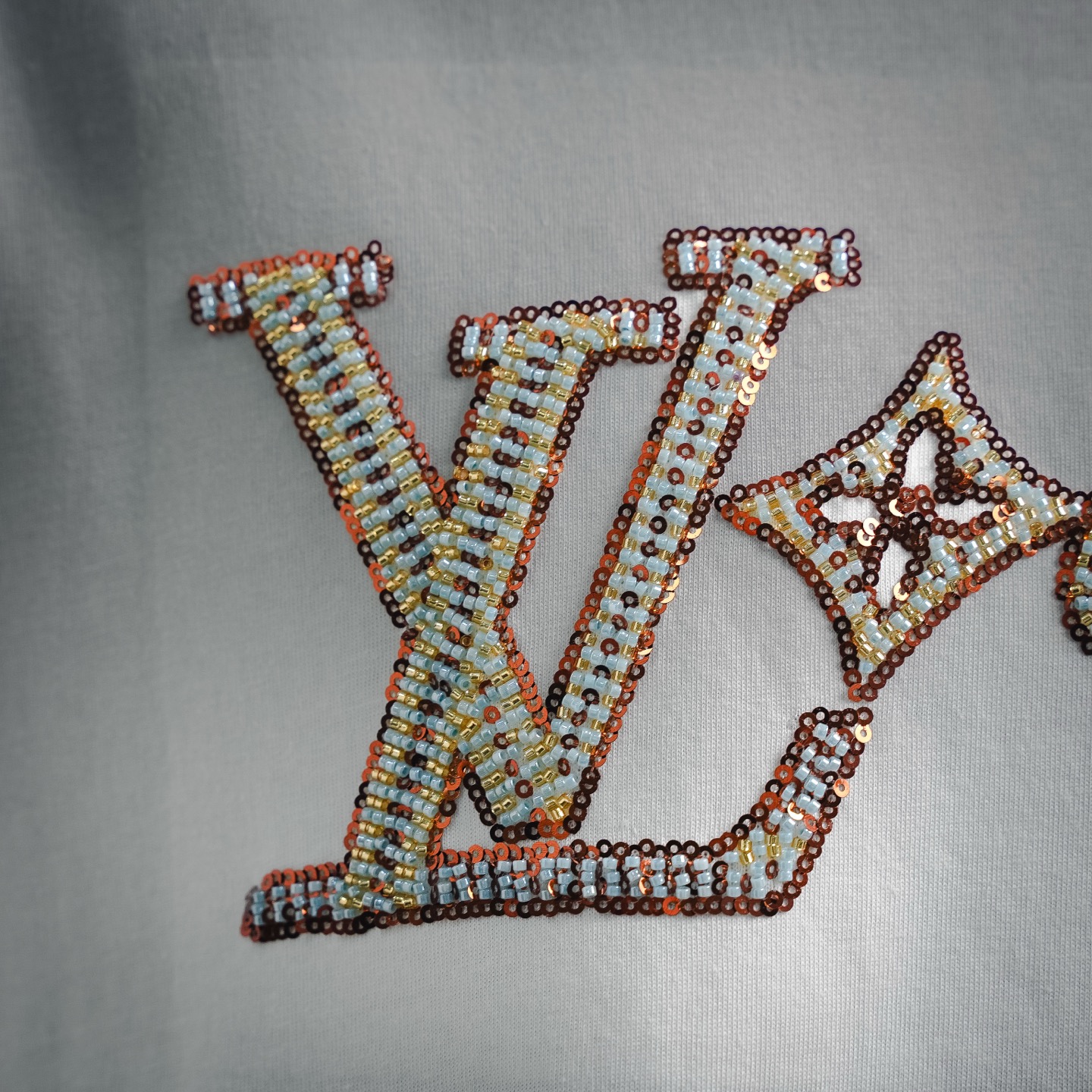 Louis embroiderd t-shirt