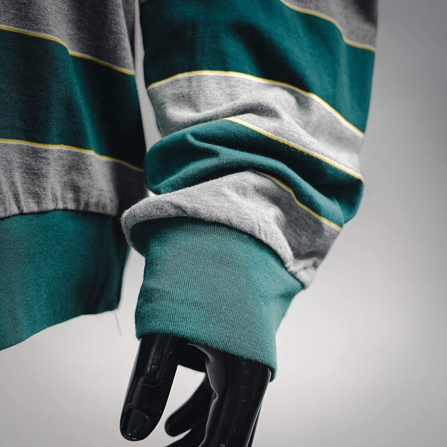 Miu striped sweatshirt
