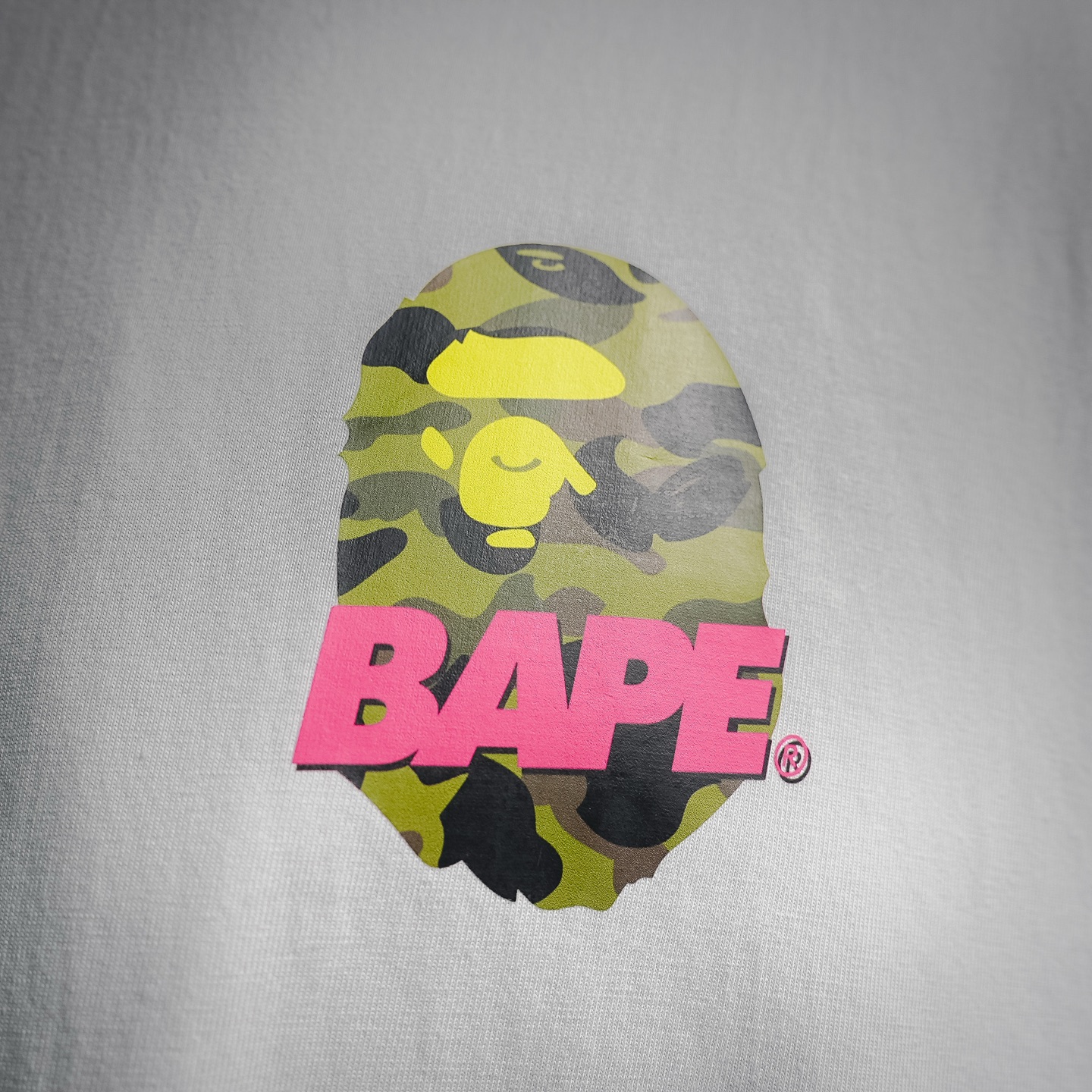 Bap camouflage print t-shirt