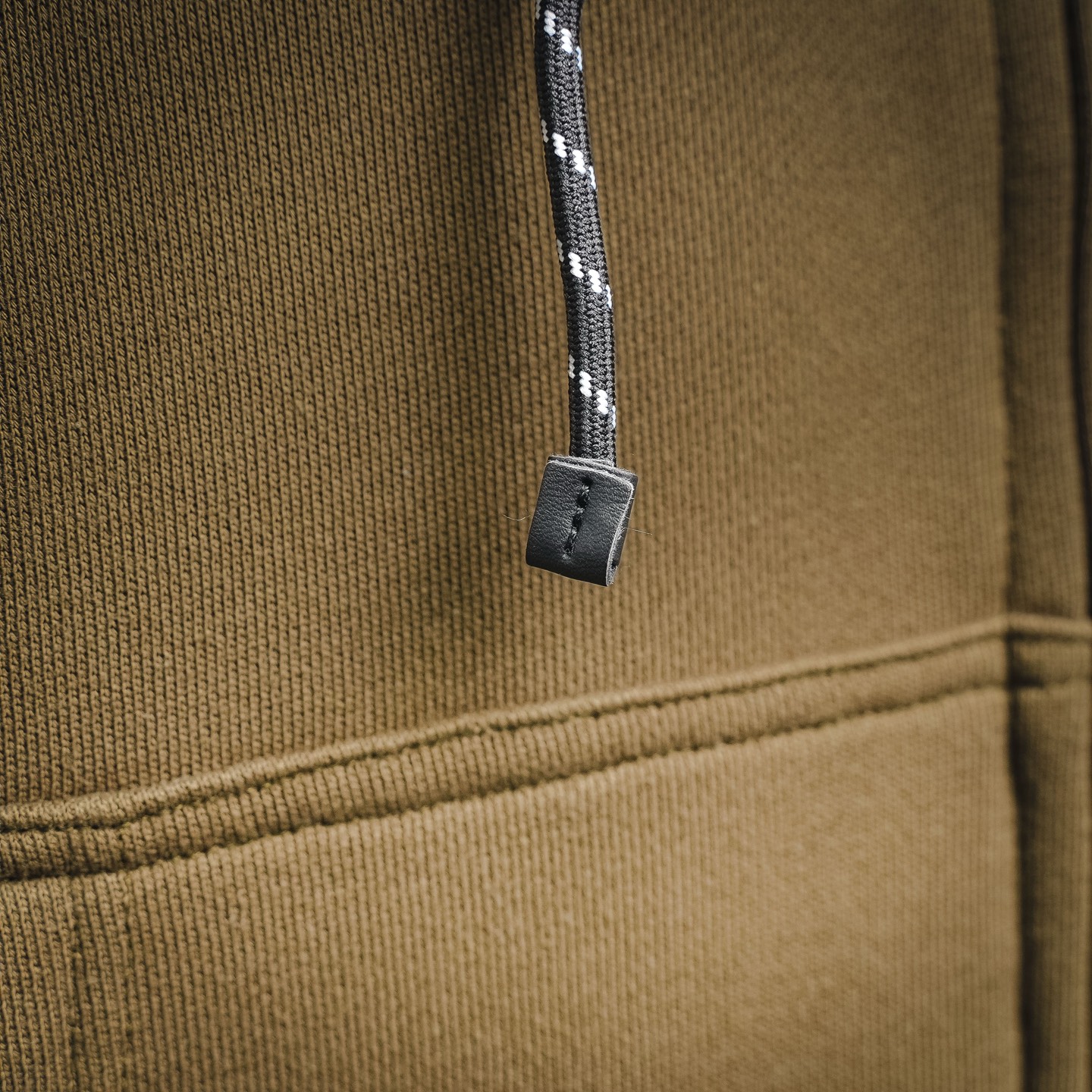 Miu emboosed hooded jacket