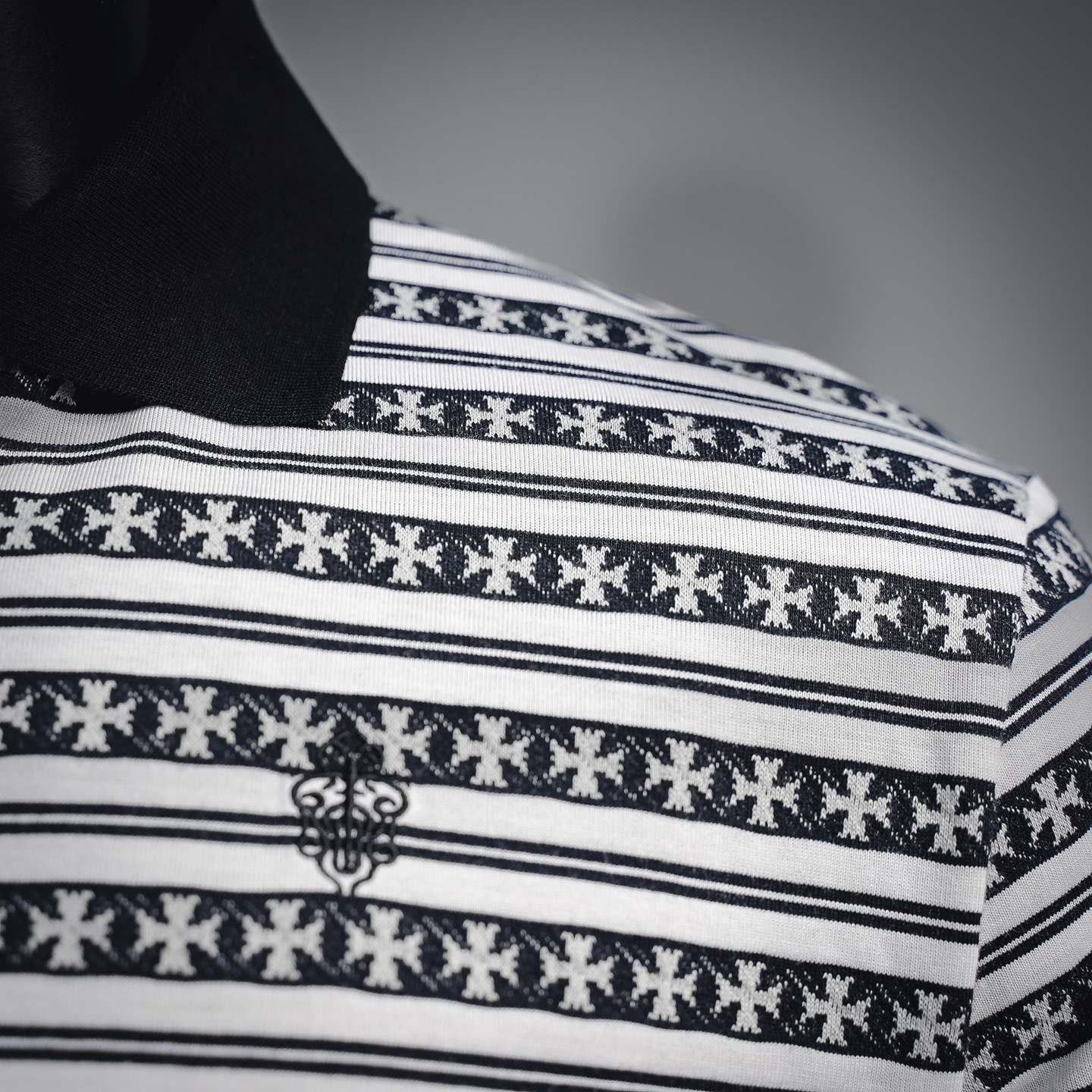 Chrome all-over sweatshirt