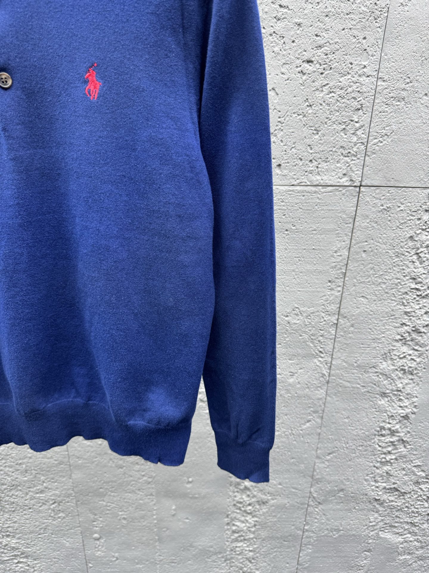 Ralph embroidered knit sweater