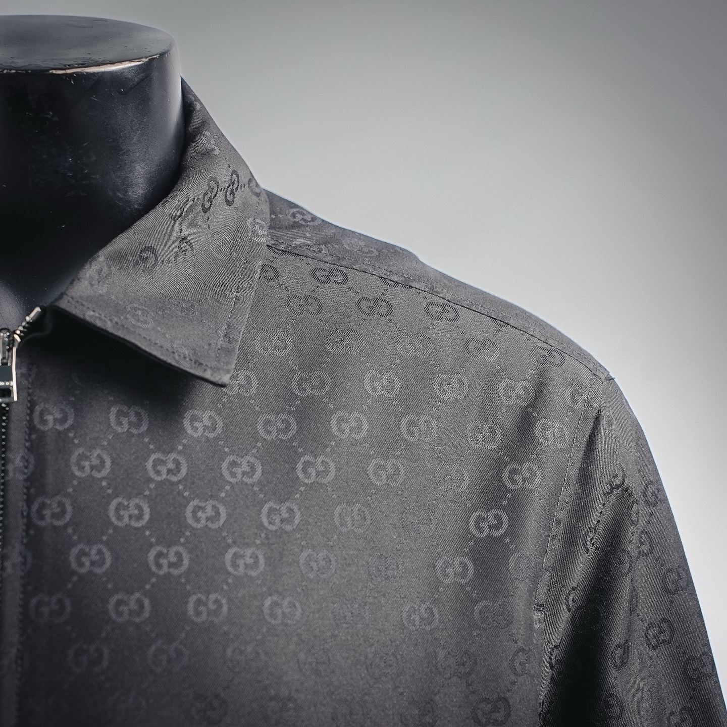 Guc full-zip jacquard jacket